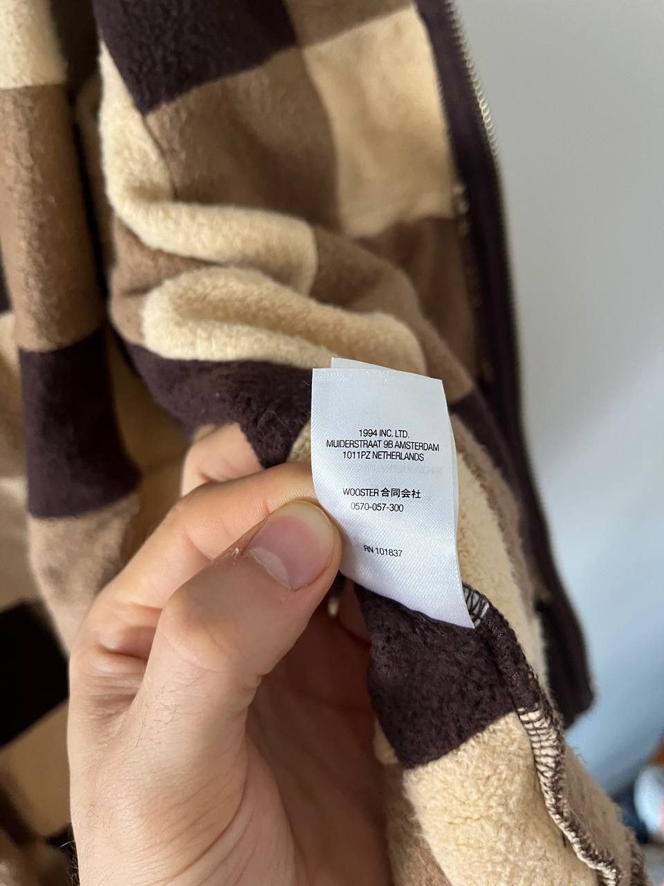 Supreme Supreme Reverse Patchwork Zip Up Hooded Sweatshirt L size Size US L / EU 52-54 / 3 - 7 Thumbnail