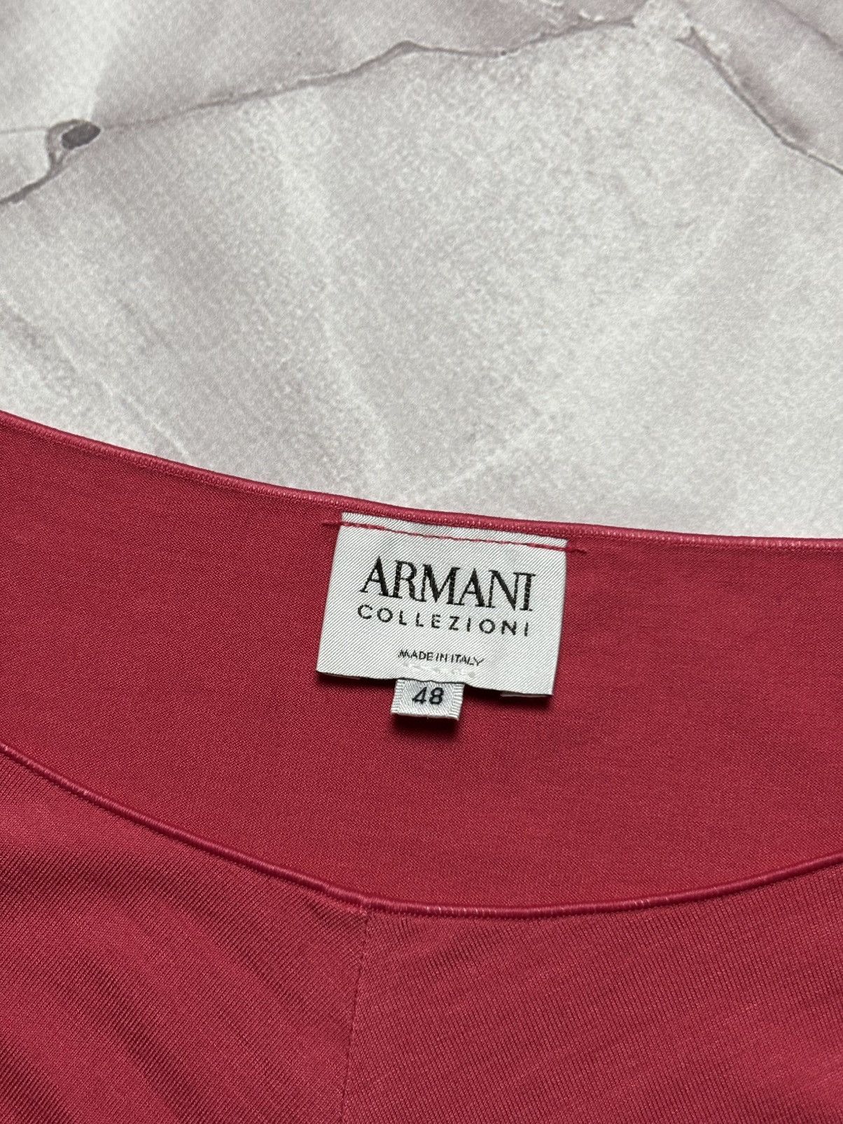 Armani Collezioni Armani Collezioni Ruched Sleeveless Top Pink Womens US 12 Size XL / US 12-14 / IT 48-50 - 7 Thumbnail