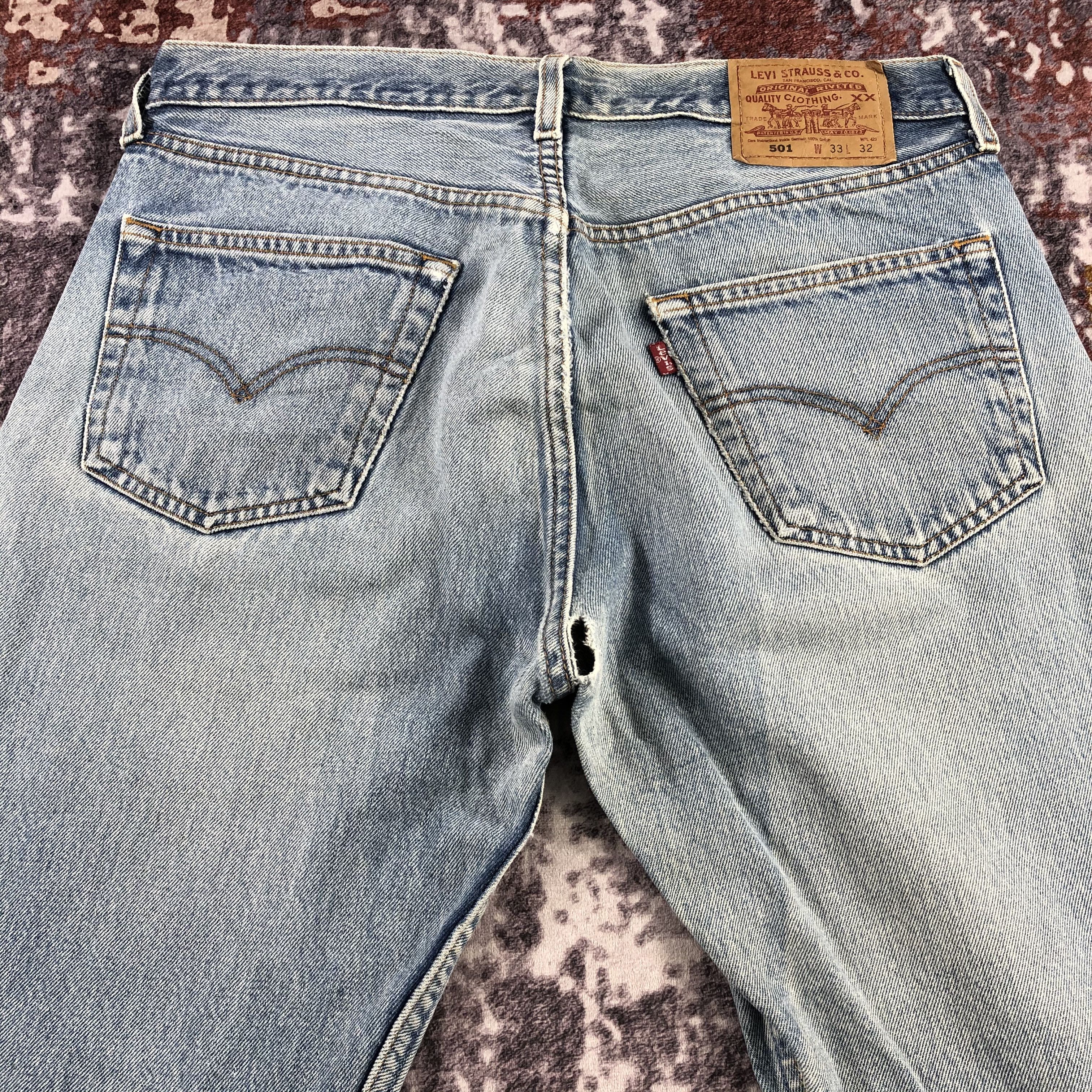 Levi's × Vintage Vintage Levis 501 Jeans-JM2892 Size US 33 - 5 Thumbnail