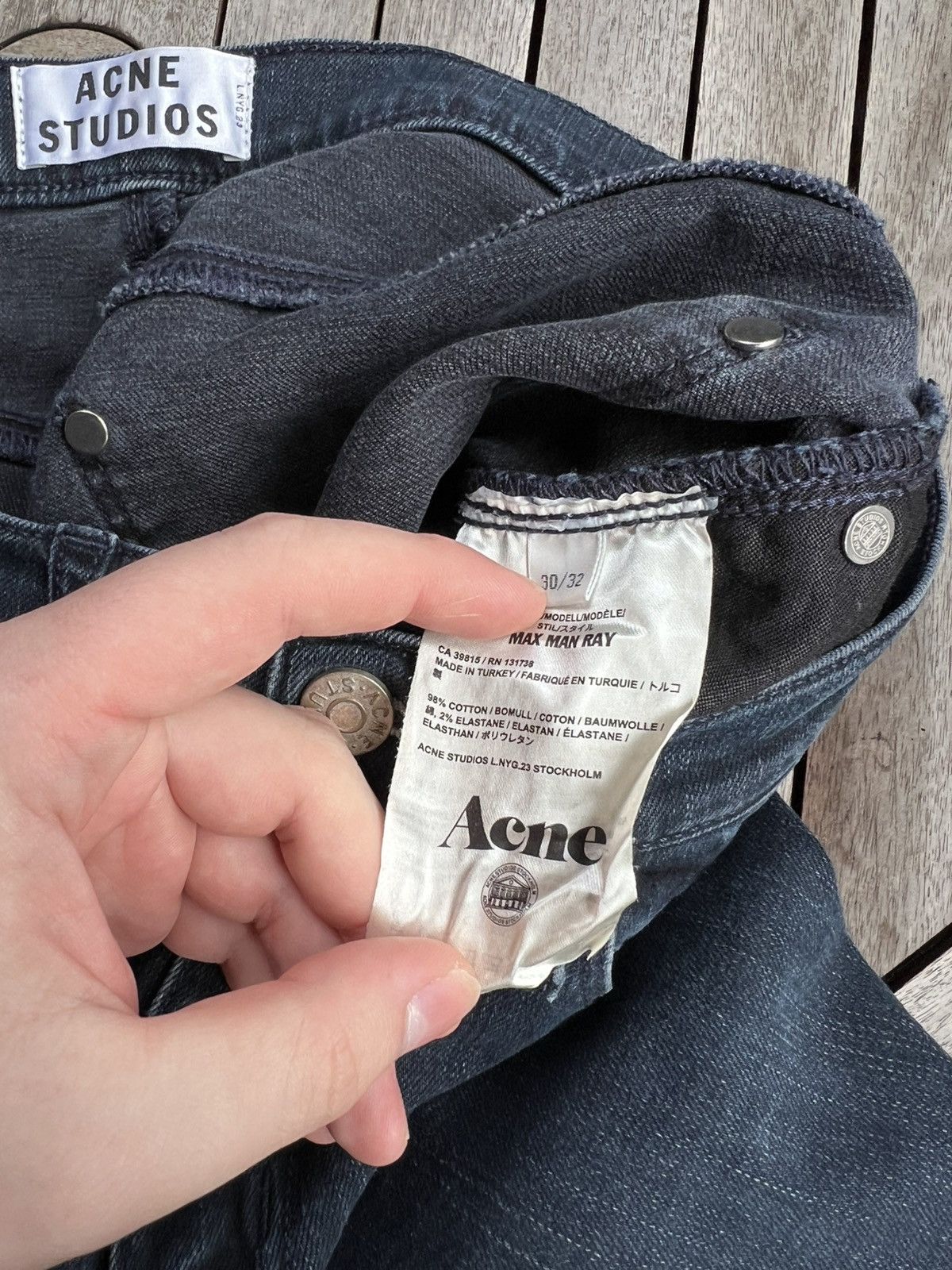 Acne Studios Acne Studios Max Jeans Size US 30 / EU 46 - 6 Thumbnail