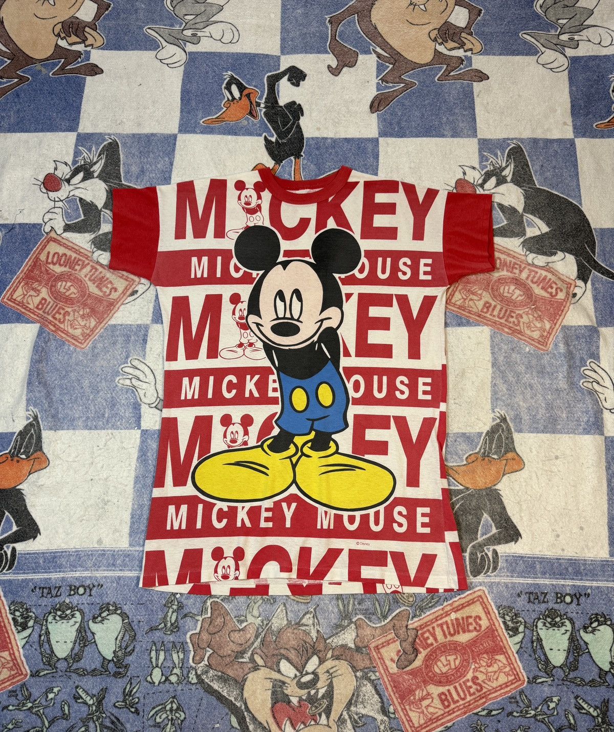 Disney Vintage mickey AOP tee Size US XL / EU 56 / 4 - 1 Thumbnail