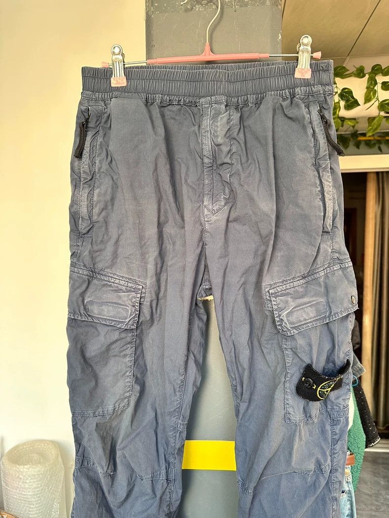 Stone Island Stone Island Washed Grey Jogger Pants -2506 Size US 28 / EU 44 - 3 Thumbnail