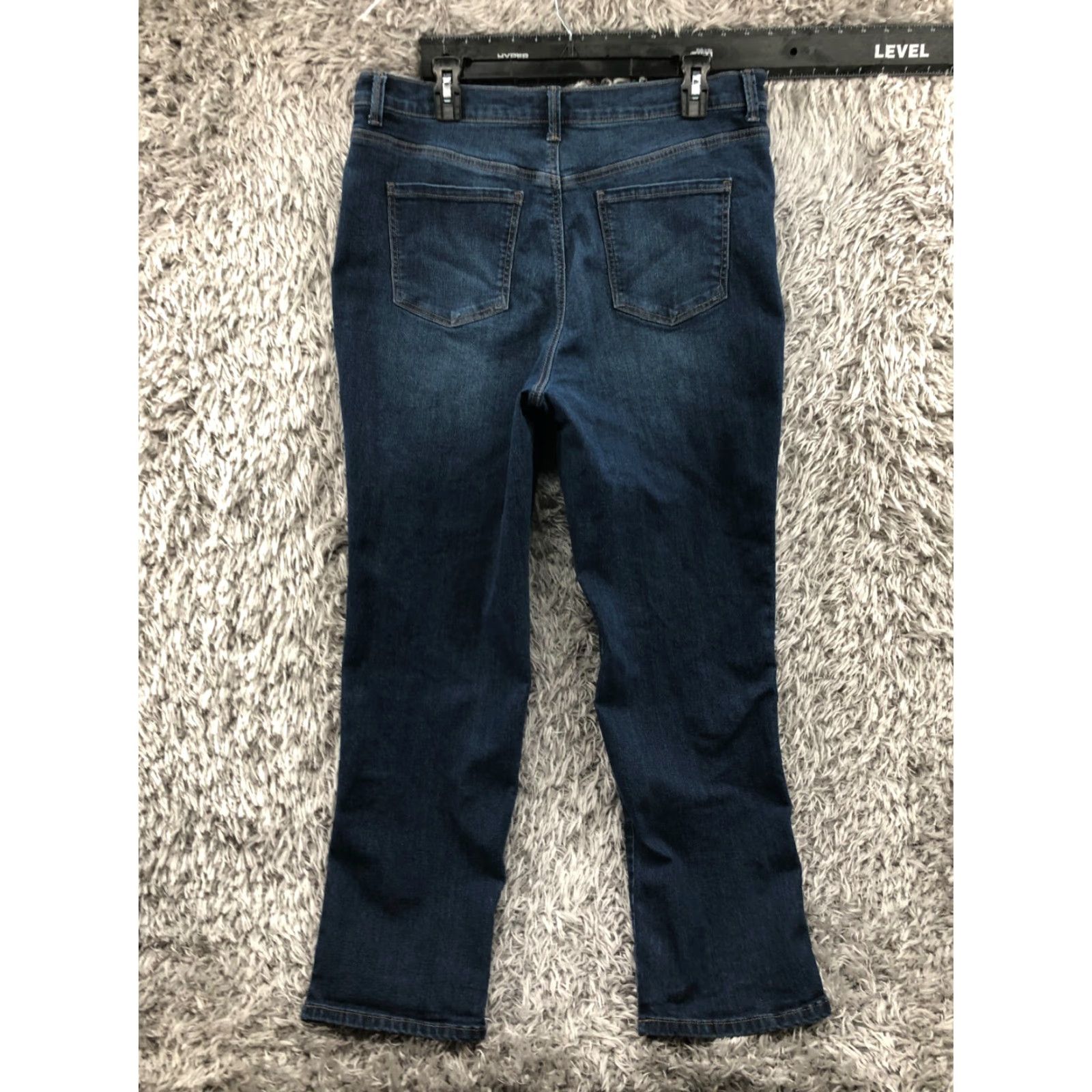 Gloria Vanderbilt Gloria Vanderbilt Amanda Jeans Womens Medium Wash Blue Size 16 Regular Fit 5-Pocket Denim Cotton Tapered High Rise Vintage No Size 38" / US 16 / IT 52 - 5 Thumbnail