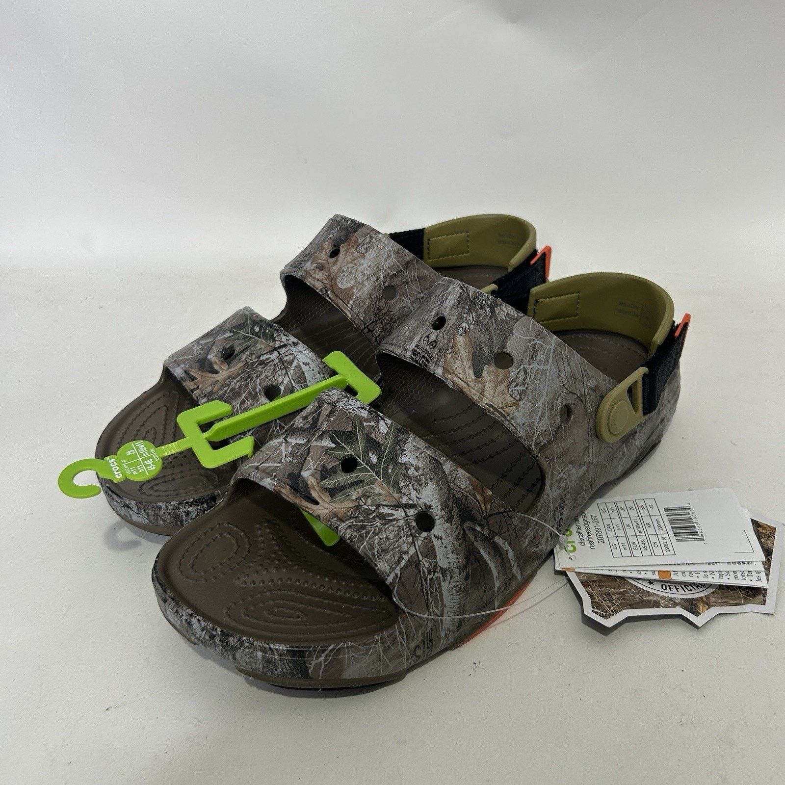 Crocs Crocs X Realtree All Terrain Edge Clog “Camo” 207891-267 Size US 11 / EU 44 - 3 Thumbnail
