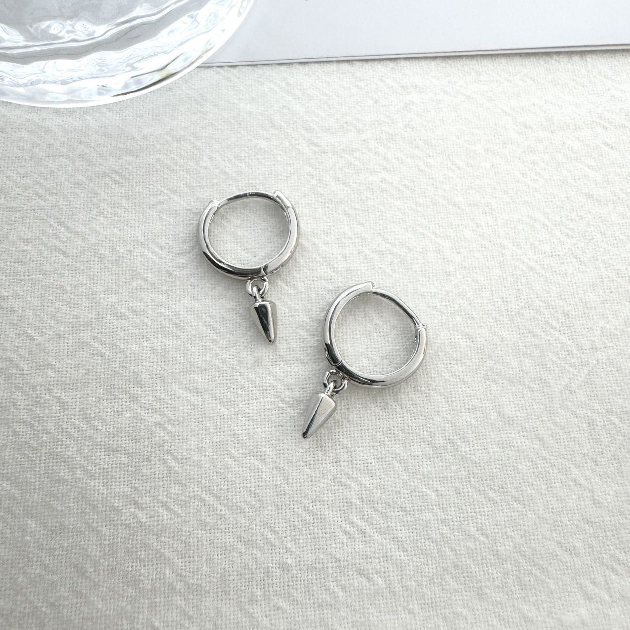 Other Geometric Triangle Cone Dangle Drop Earrings for Men Women Size ONE SIZE - 2 Thumbnail