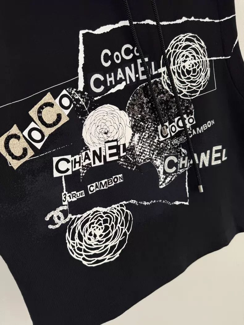 Chanel Chanel Black sweatshirt vest Size XS / US 0-2 / IT 36-38 - 4 Thumbnail