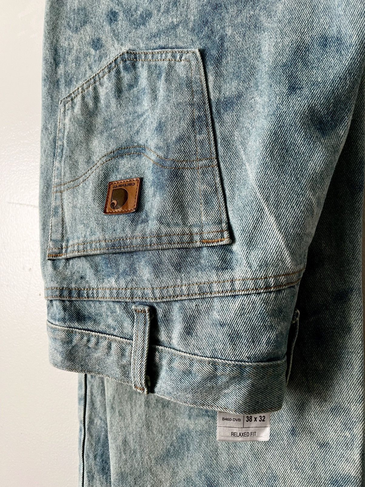 Carhartt × Vintage Vintage Carhartt Acid Wash Denim Size US 38 / EU 54 - 8 Thumbnail