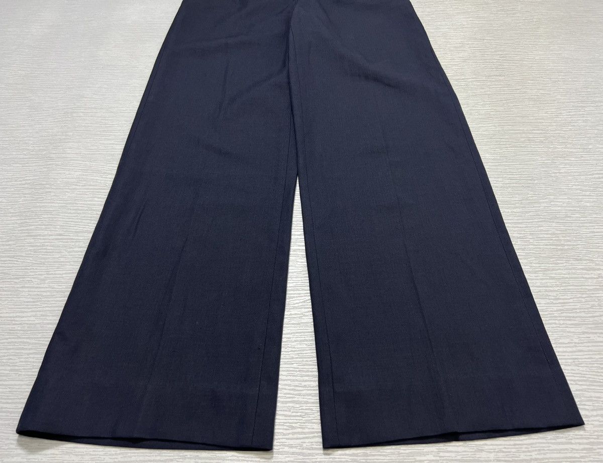 Loro Piana Loro Piana - Cotton/Flax Linen Wide Leg Trouser Size 26" / US 2 / IT 38 - 5 Thumbnail