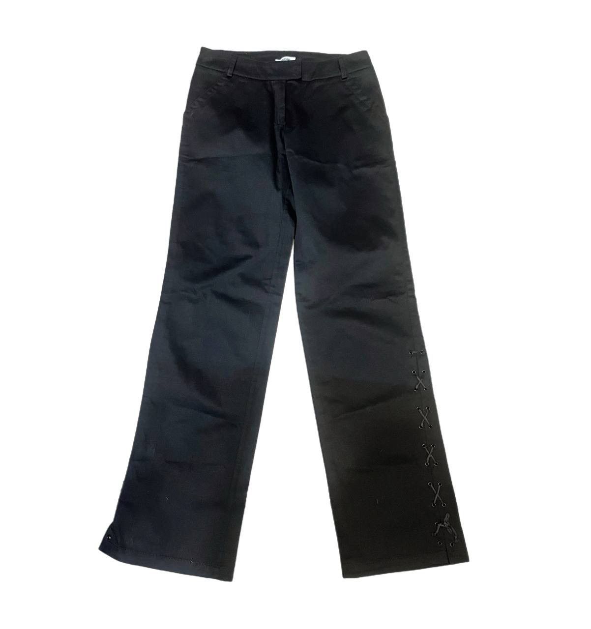 Moschino Moschino lacing pants Size 28" / US 6 / IT 42 - 1 Thumbnail