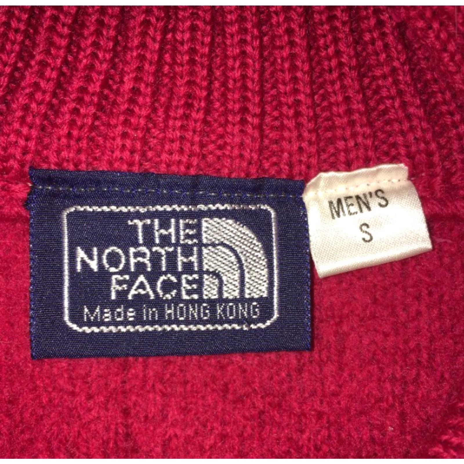 The North Face VINTAGE The North Face Jacket Ski Mens S Red Wool Half Zip Pullover Winter 1988 Skiing Size US S / EU 44-46 / 1 - 6 Thumbnail