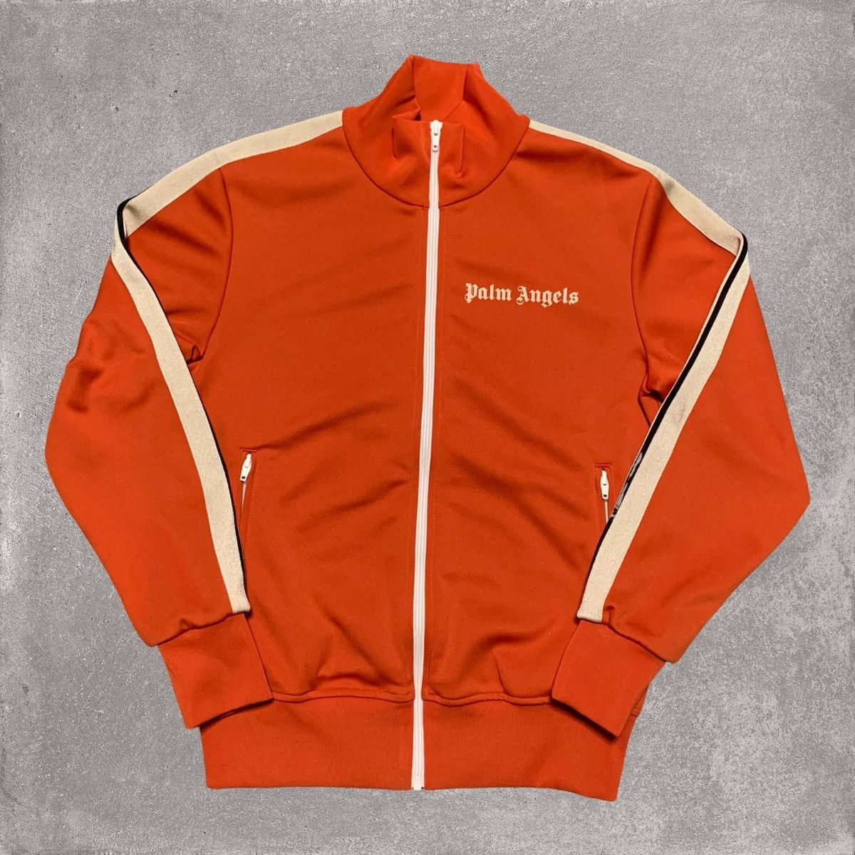 Palm Angels Palm Angels Small Classic Track Jacket Orange Size US S / EU 44-46 / 1 - 1 Thumbnail