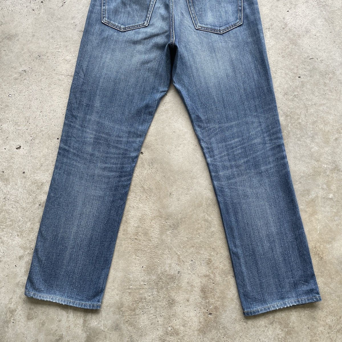 Japanese Brand Vintage Japanese Faded Jeans Pants Distressed Denim W32x30 Size US 32 / EU 48 - 9 Thumbnail