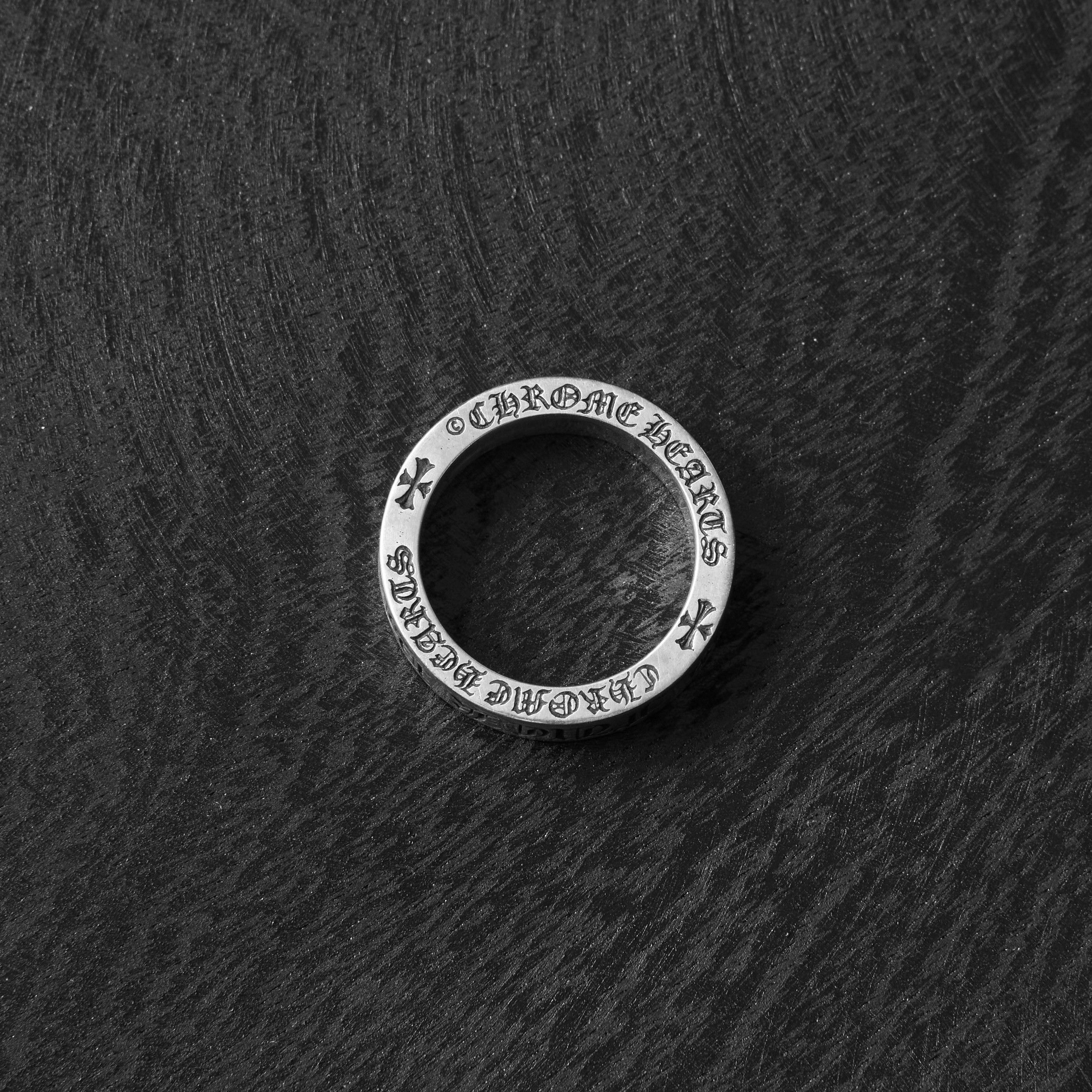 Chrome Hearts CHROME HEARTS Fuck You 6MM Space Ring Size ONE SIZE - 3 Thumbnail