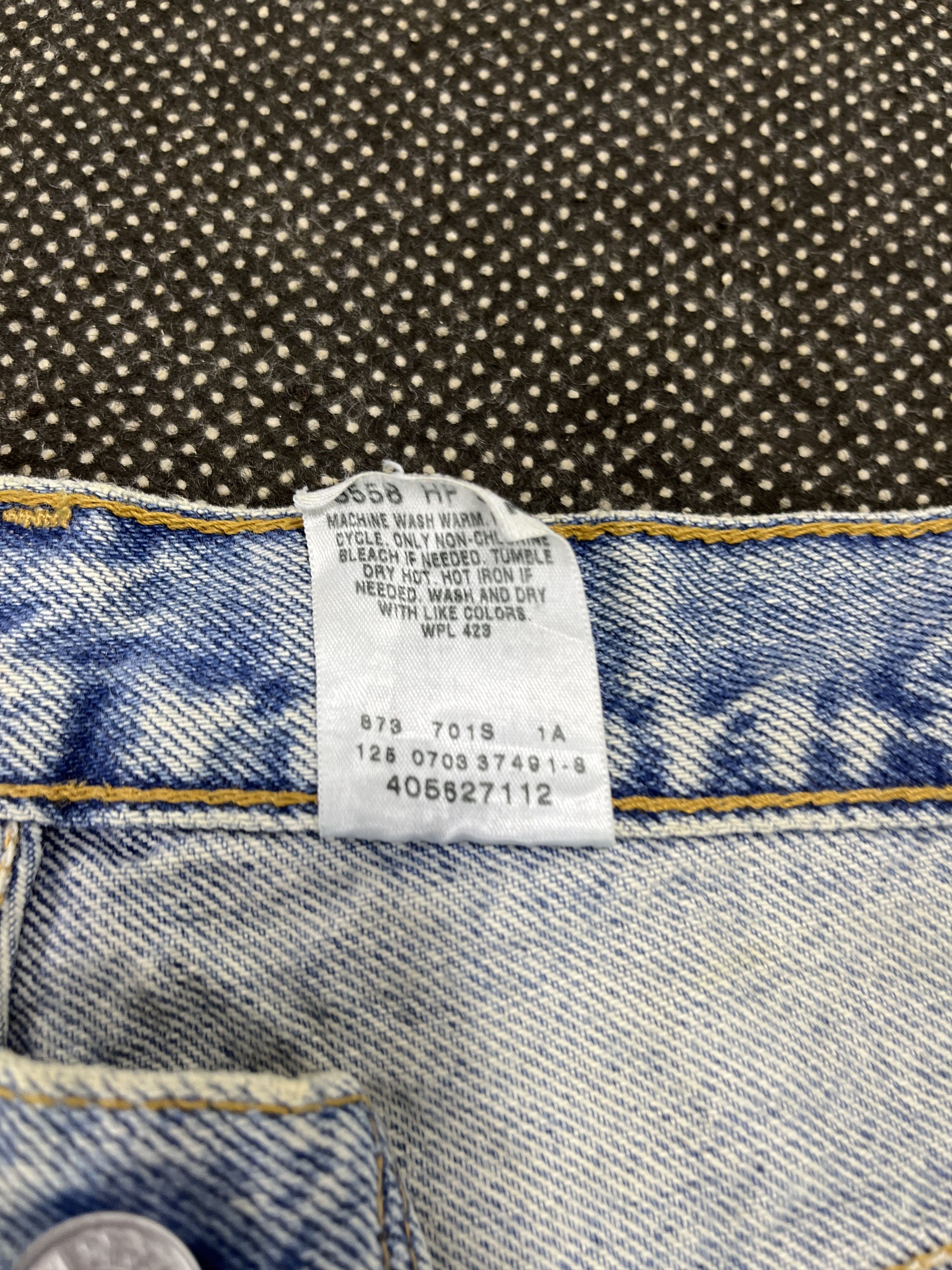 Levi's 90’s Vintage Levis 550 Light Wash Jeans - J667 Size US 34 / EU 50 - 6 Thumbnail