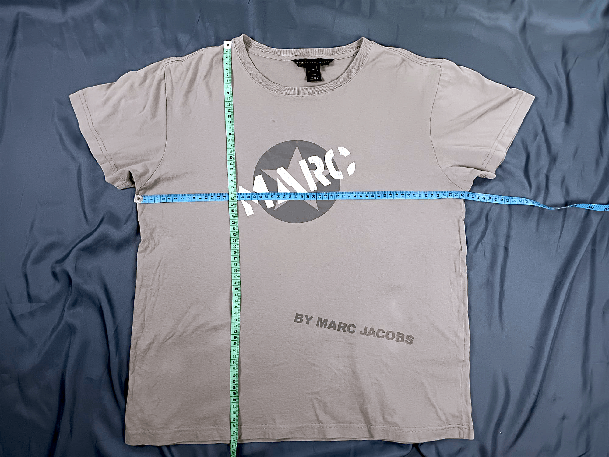 Marc Jacobs × Marc by Marc Jacobs × Vintage VTG Y2K Marc Jacobs Short Sleeve T-shirt Size US XL / EU 56 / 4 - 7 Thumbnail