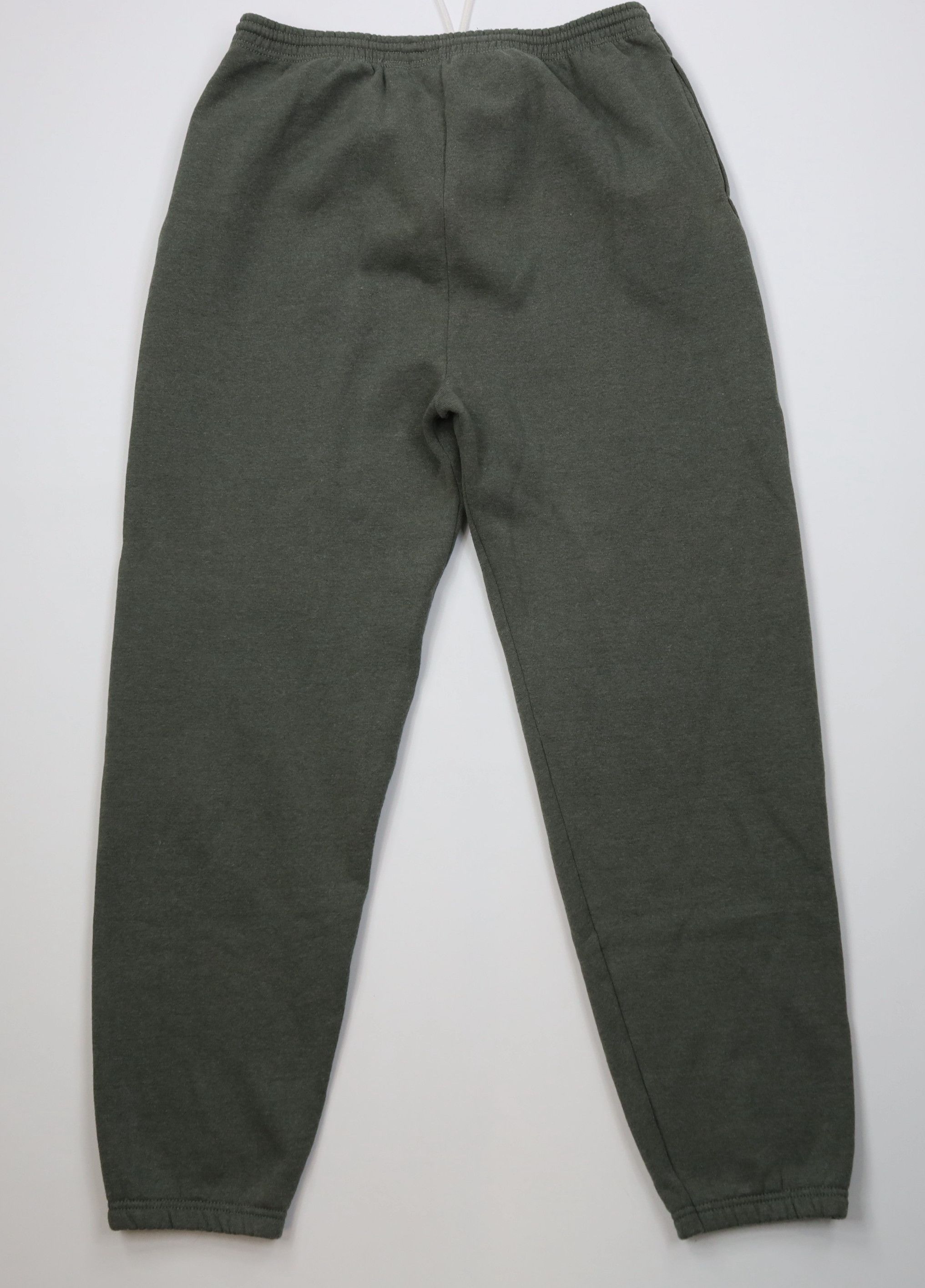 Vintage Vintage 90s Streetwear Heavyweight Sweatpants Joggers Green Size US 38 / EU 54 - 10 Thumbnail