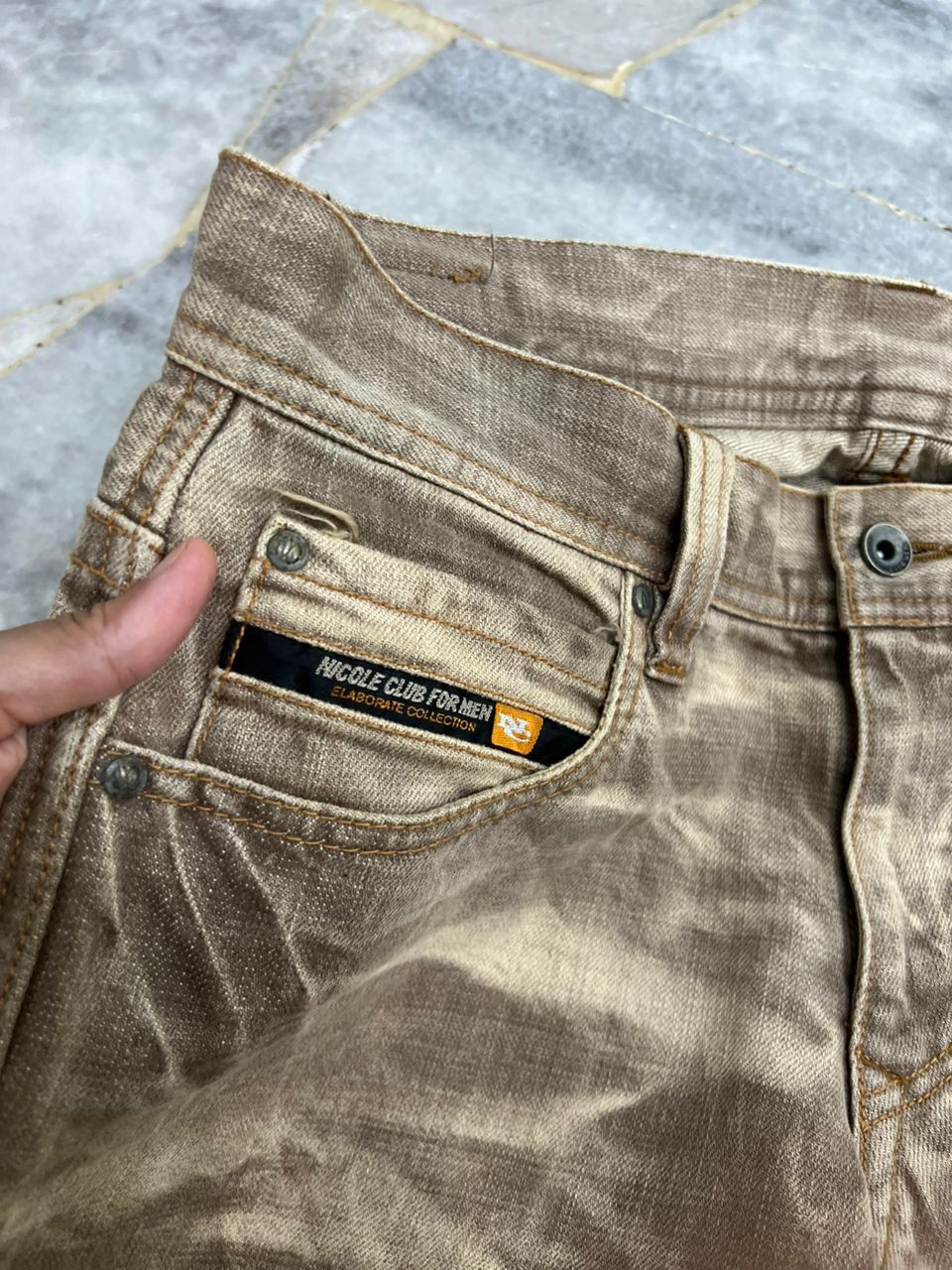 Nicole Club Nicole Club For Men Mudwash Denim Size US 33 - 9 Thumbnail