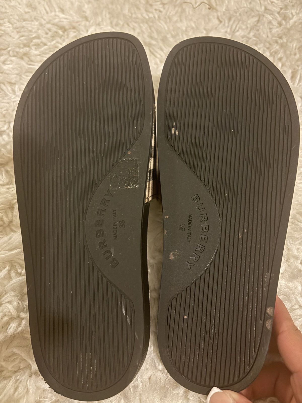 Burberry Burberry Furley Vintage Check Slide Sandals Size US 8 / IT 38 - 5 Thumbnail