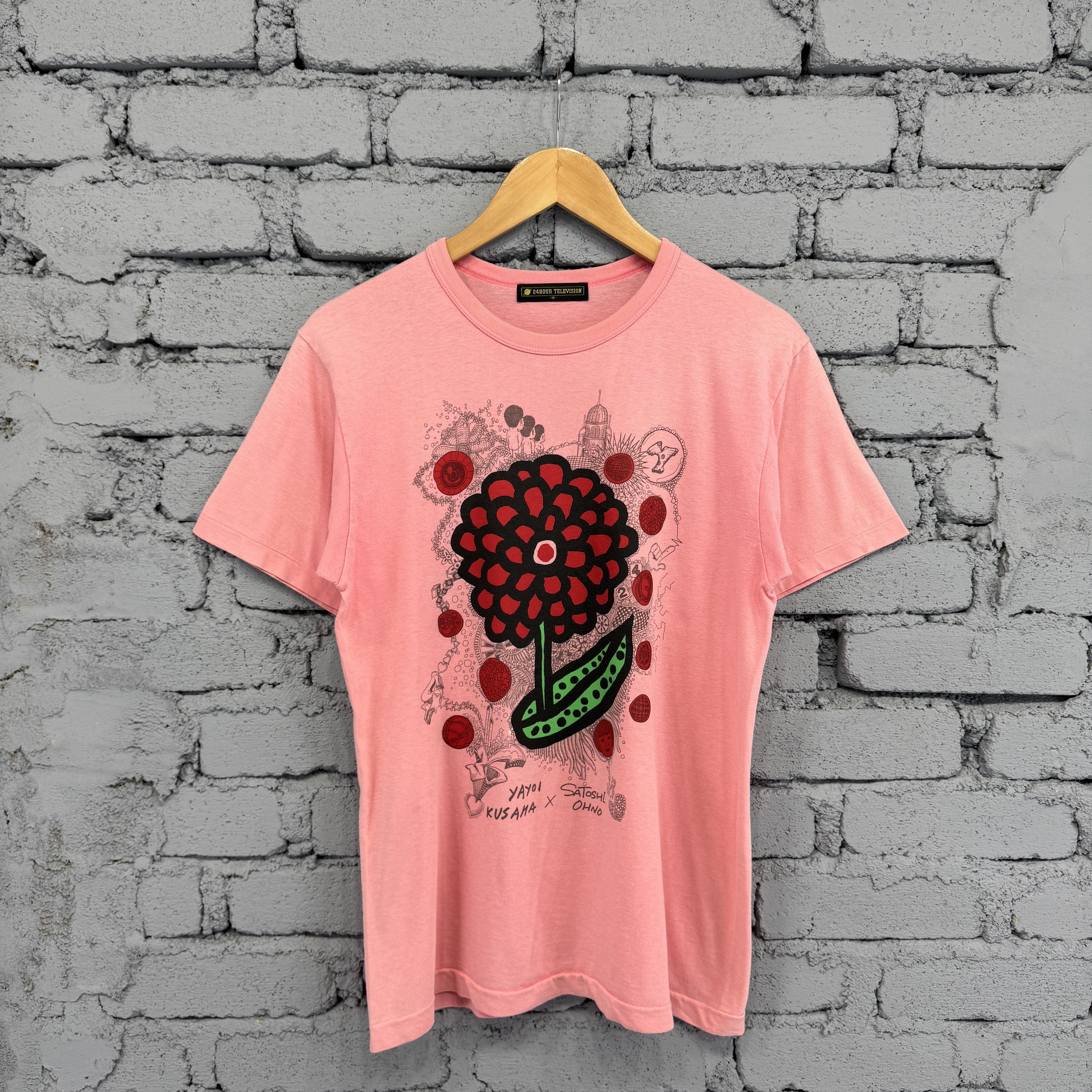 Vintage Vintage Yayoi Kusama x Satoshi Ohno 24 Hour Television Tee Size US M / EU 48-50 / 2 - 1 Thumbnail