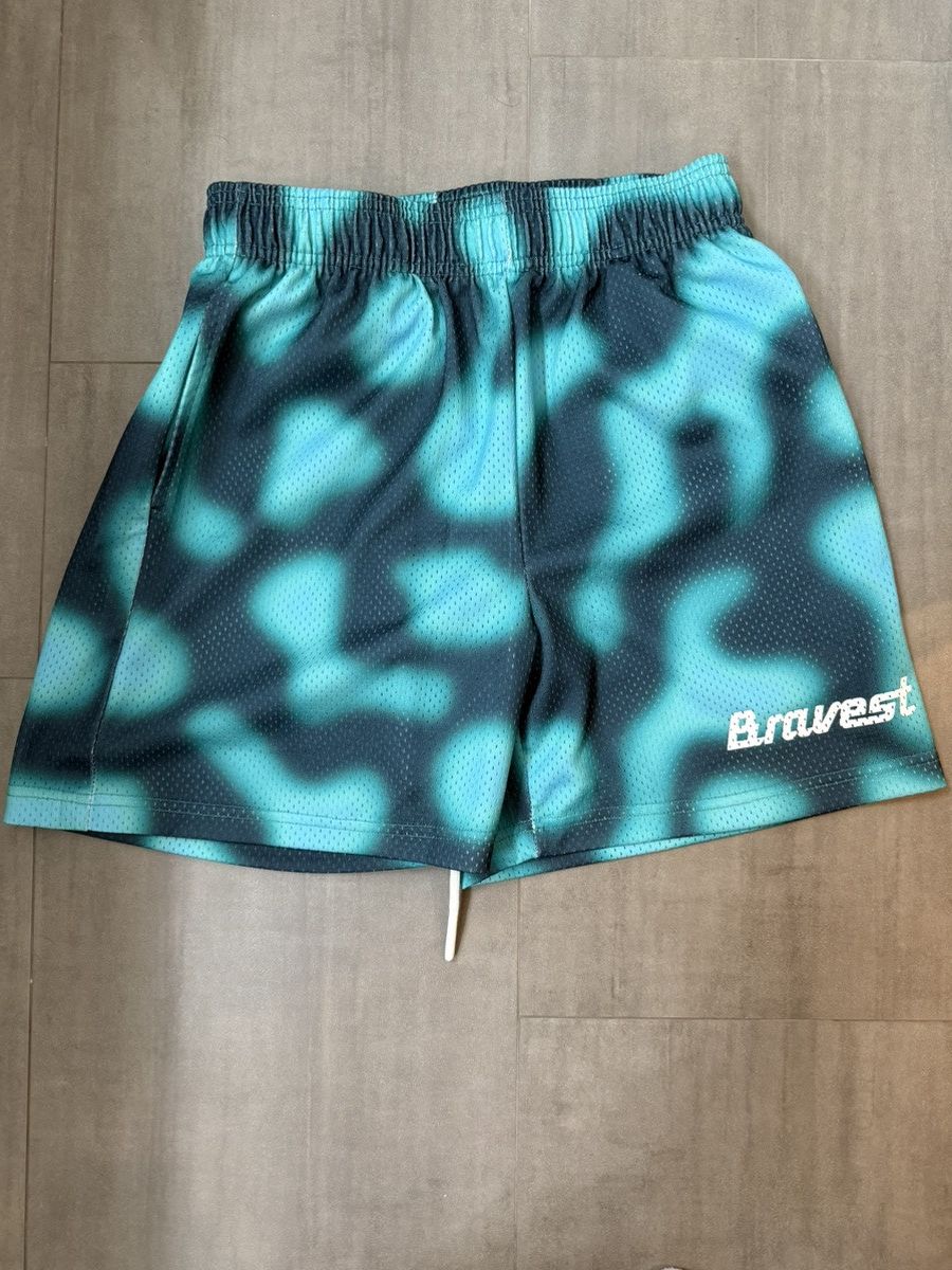 Bravest Studios Bravest studious blue thermal shorts Size US 30 / EU 46 - 1 Thumbnail