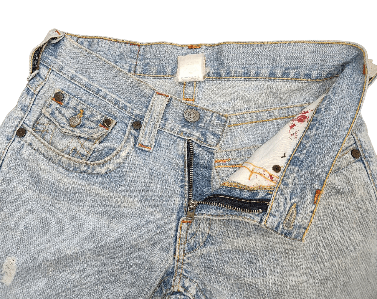 True Religion ❎ Vintage True Religion Flare Denim Size US 31 - 4 Thumbnail