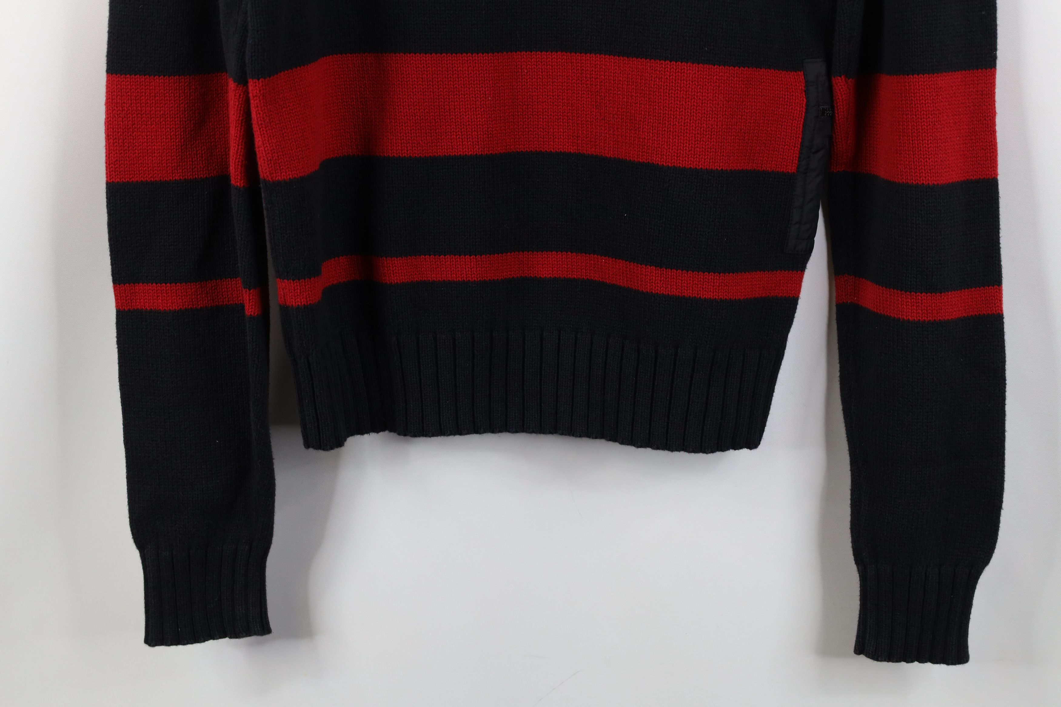 Polo Ralph Lauren Vintage 90s Ralph Lauren Striped Knit Turtleneck Sweater Size M / US 6-8 / IT 42-44 - 13 Thumbnail