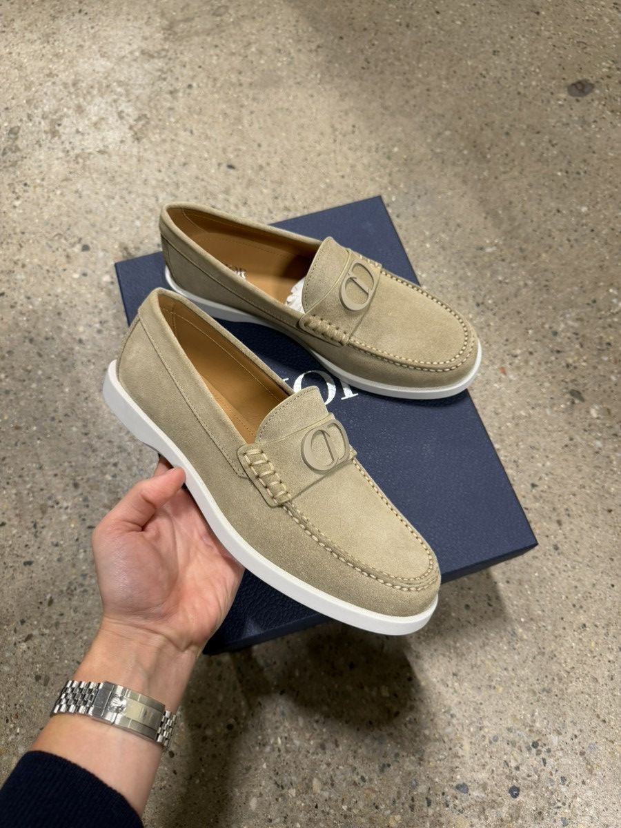 Dior Dior Granville Suede Loafers NEW 1100$ Size US 11 / EU 44 - 4 Thumbnail