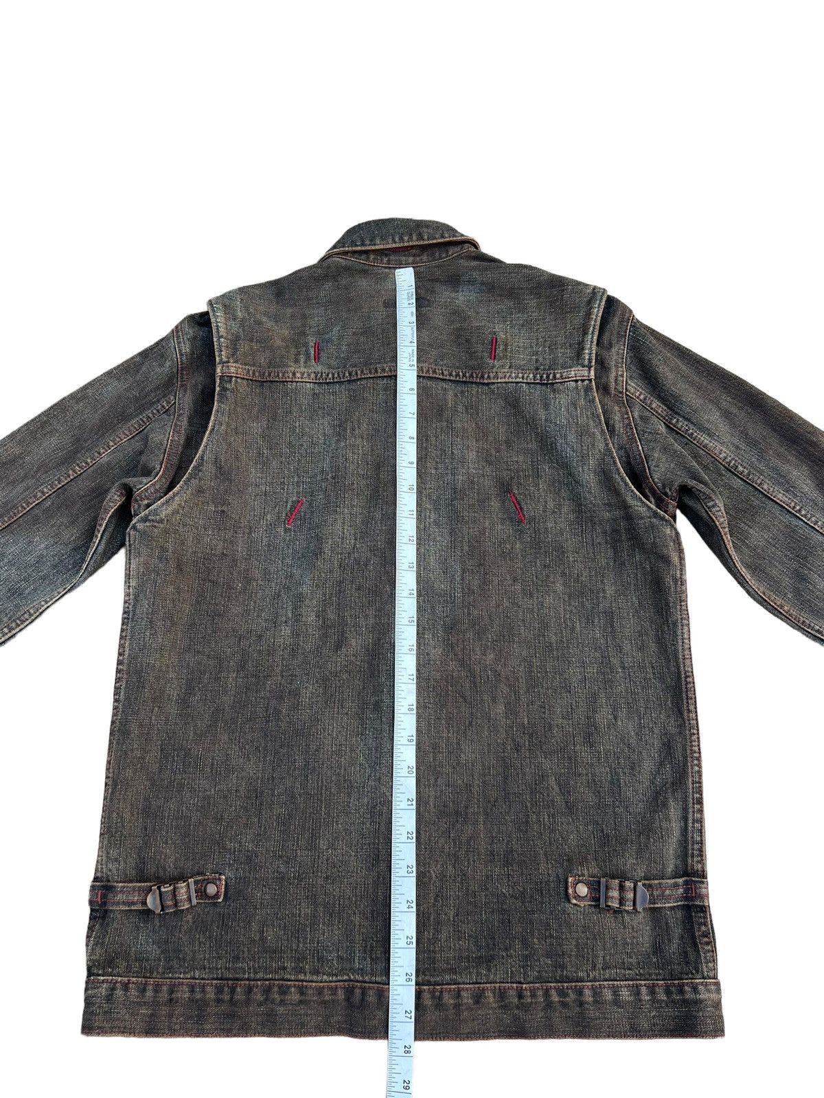 Johnbull Vintage 90s John Bull Japan Waxed Denim Jacket Size US M / EU 48-50 / 2 - 12 Thumbnail