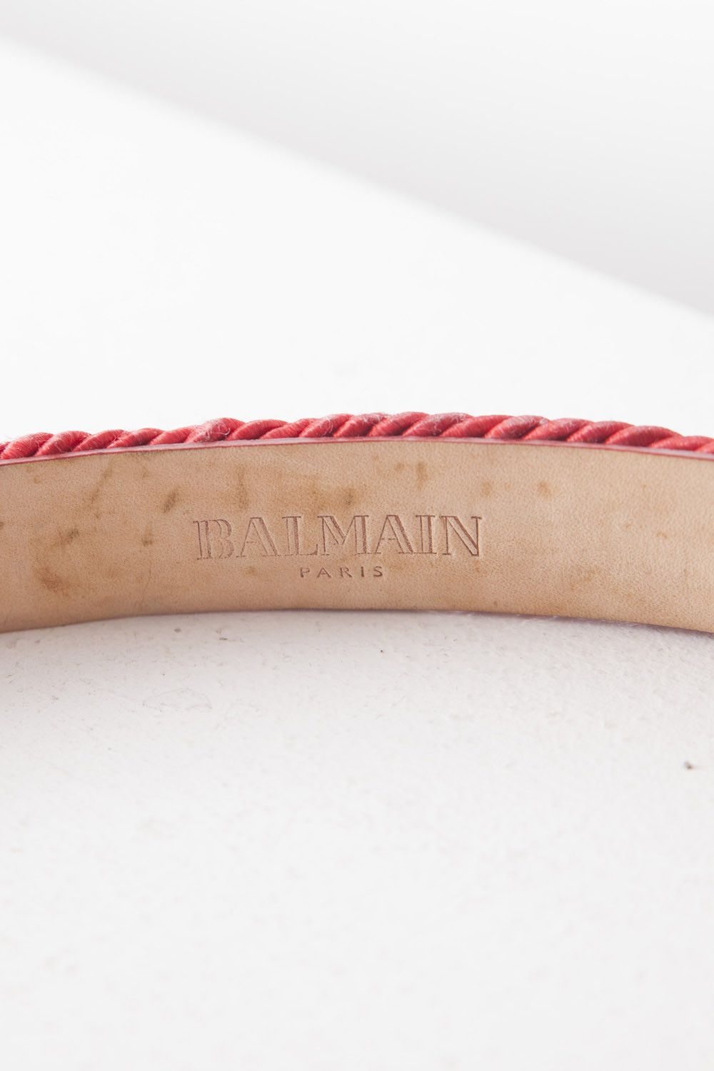 Balmain AW12 braided belt Size ONE SIZE - 7 Thumbnail
