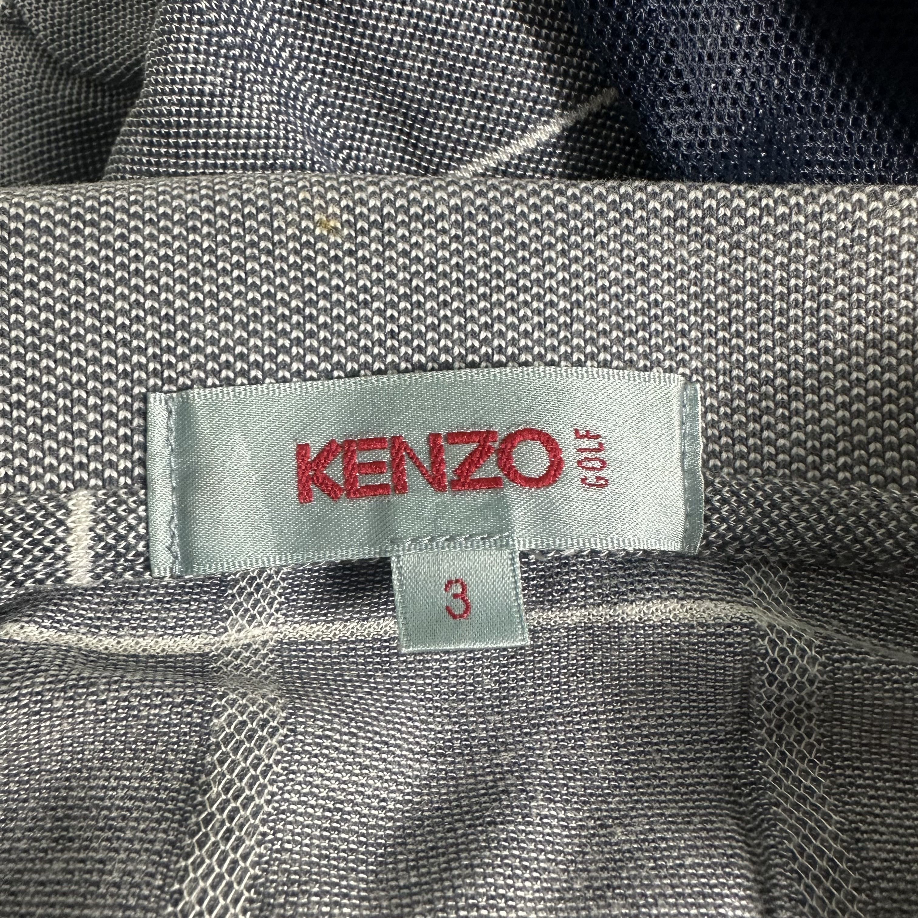Japanese Brand × Kenzo × Vintage 🔥RARE🔥Vintage Kenzo Golf OVP L/S Polo Shirt Made in Japan Size US L / EU 52-54 / 3 - 7 Thumbnail