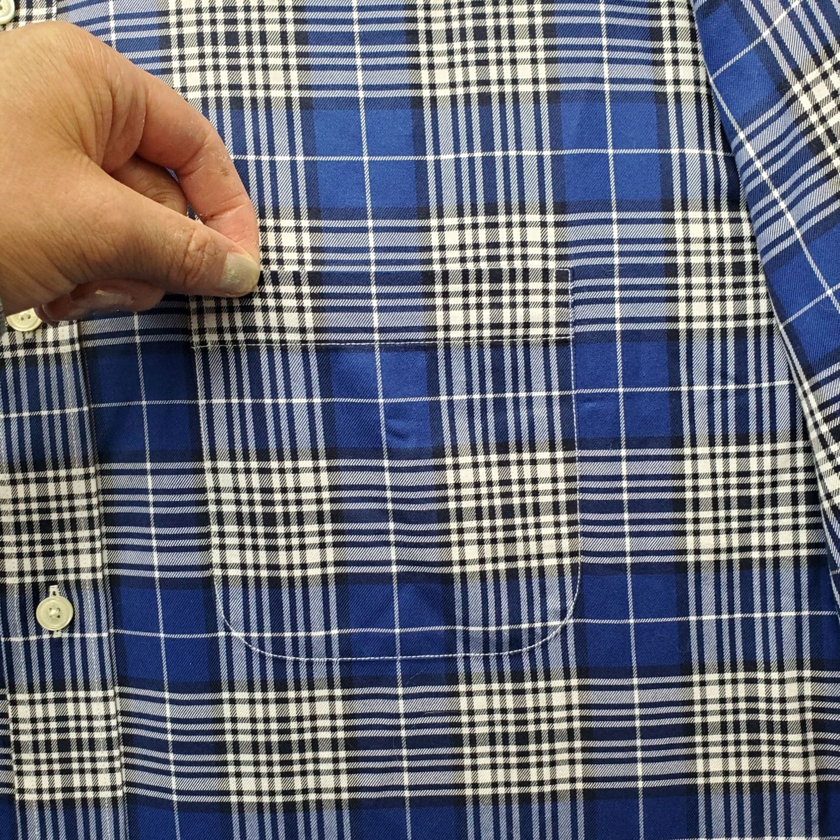 Brooks Brothers Brooks Brothers Shirt Mens 2XL Multi Plaid Pocket Long Sleeve Button Down Casual Size US XXL / EU 58 / 5 - 3 Thumbnail