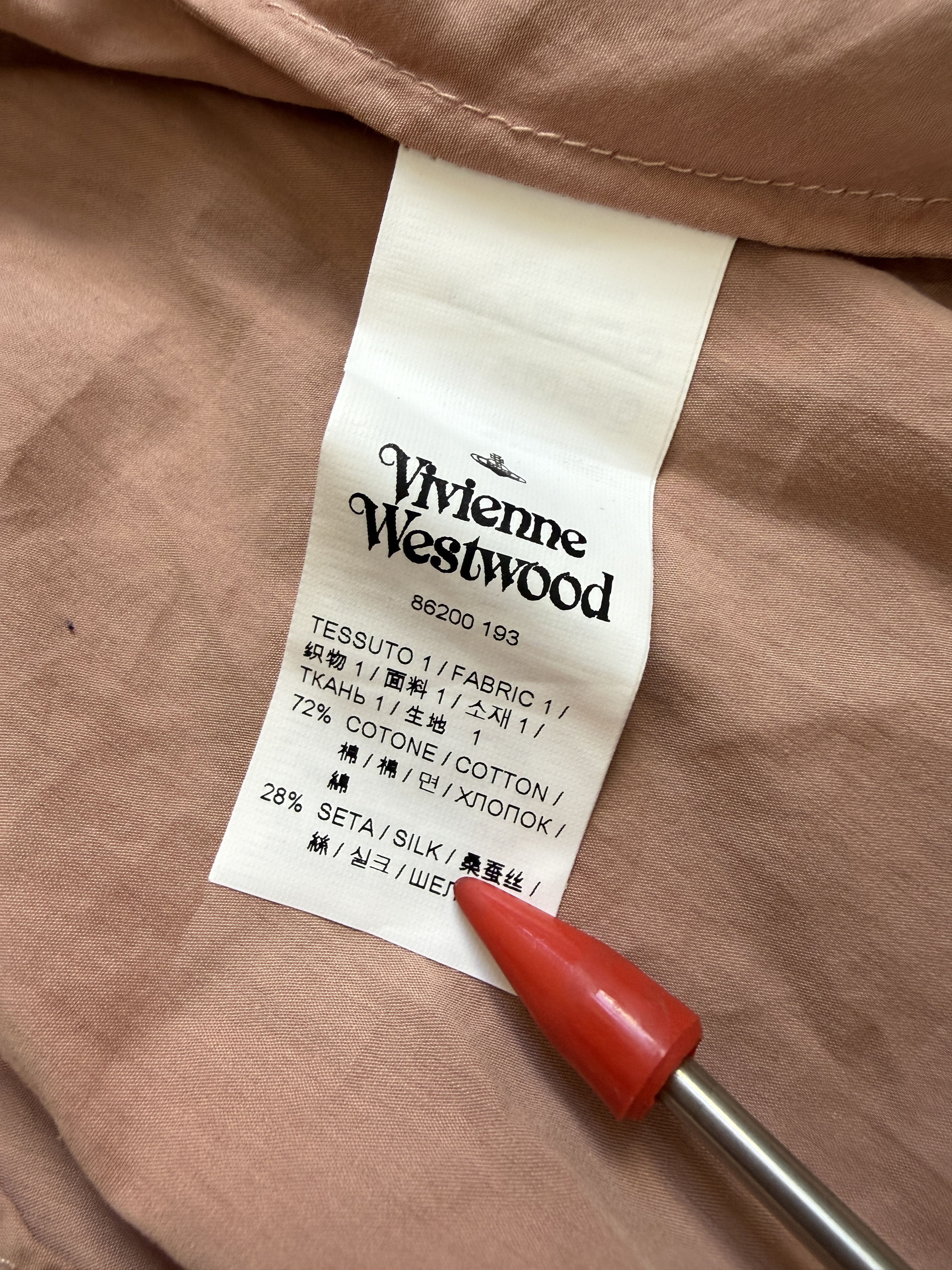 Vivienne Westwood 900$ NWT 2015 Silk / Cotton Alchoholic Shirt Size L / US 10 / IT 46 - 7 Thumbnail