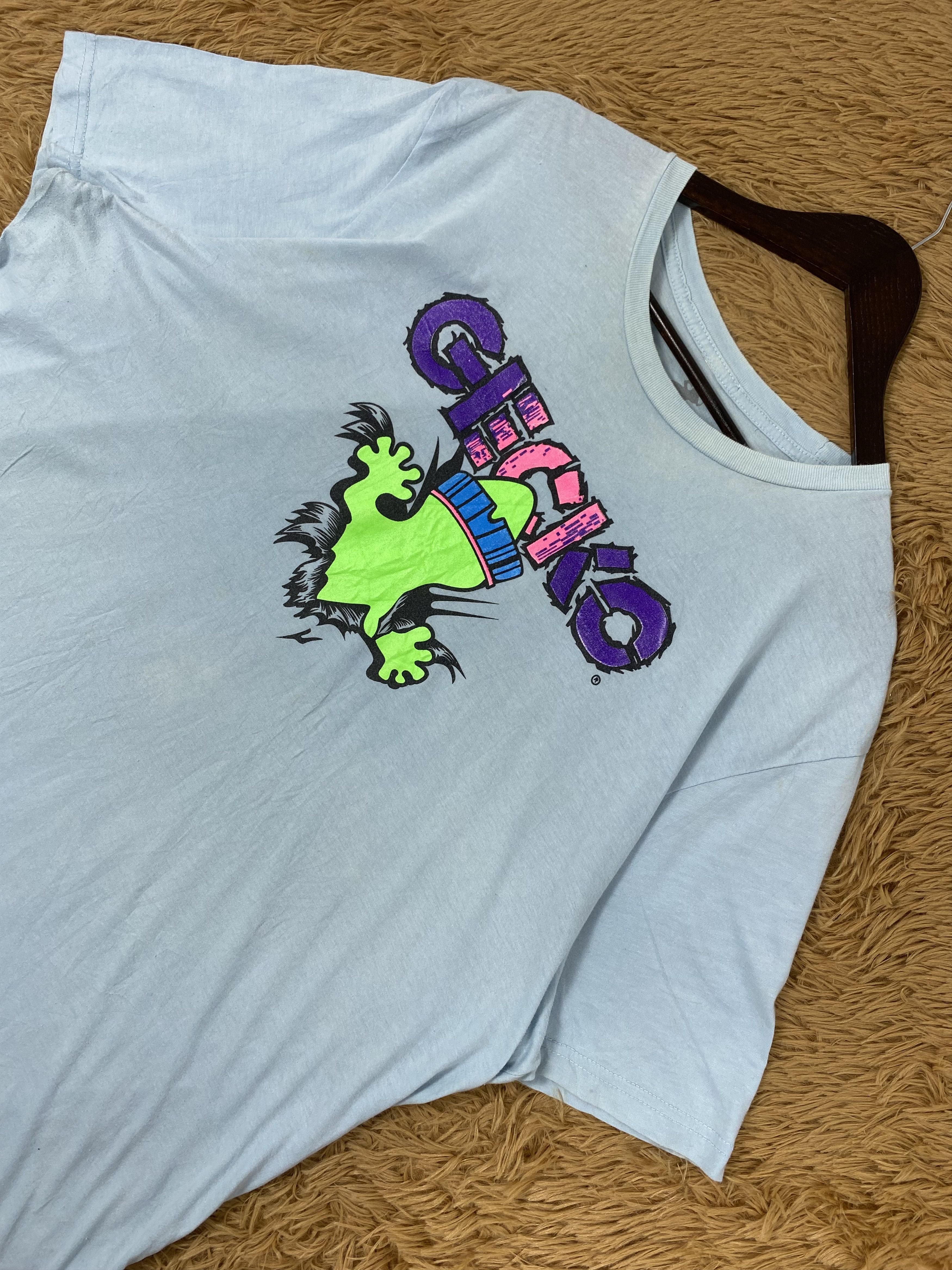 Japanese Brand Vintage Gecko Hawaii T-Shirts PT0029 Size US XXL / EU 58 / 5 - 2 Thumbnail