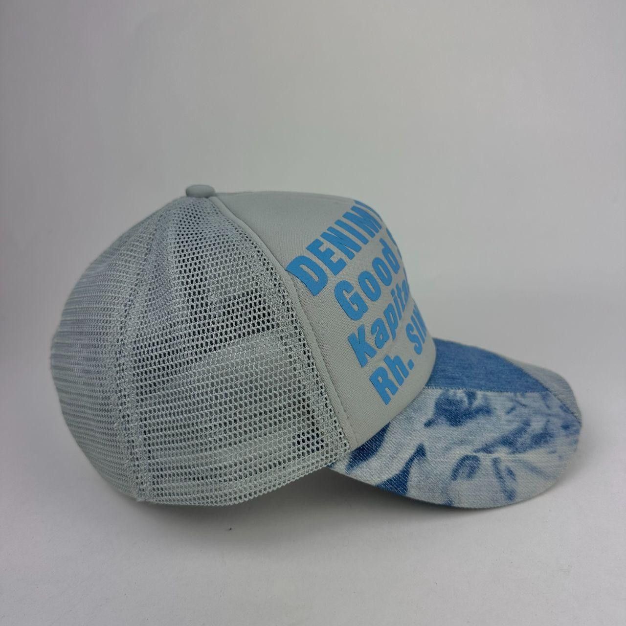 Kapital Denim Repair Shop KAPITAL Kountry Gray Patchwork Hat Size ONE SIZE - 3 Thumbnail