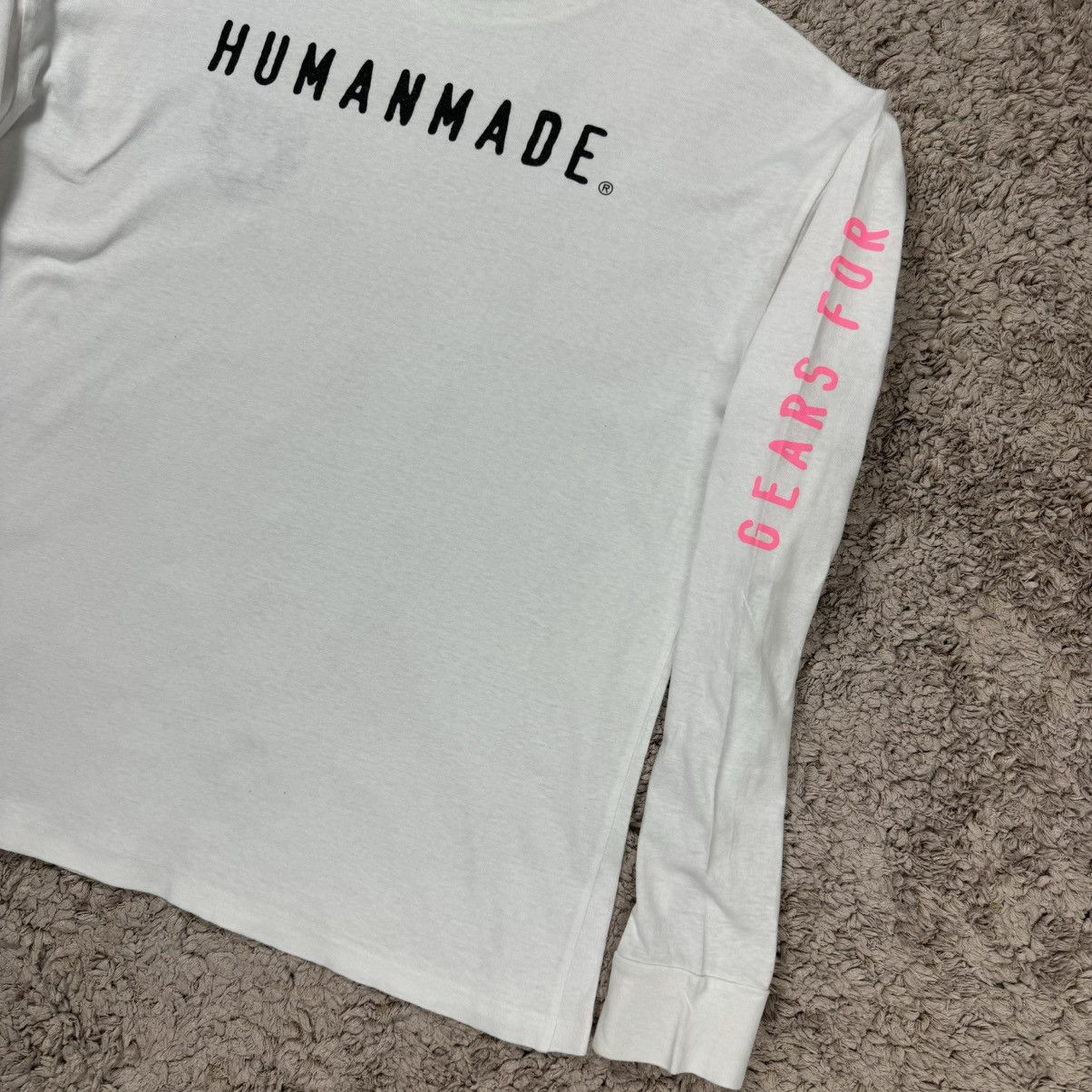Human Made Human Made Gears For Futuristic Teenagers Longsleeve T-shirt Size US M / EU 48-50 / 2 - 4 Thumbnail