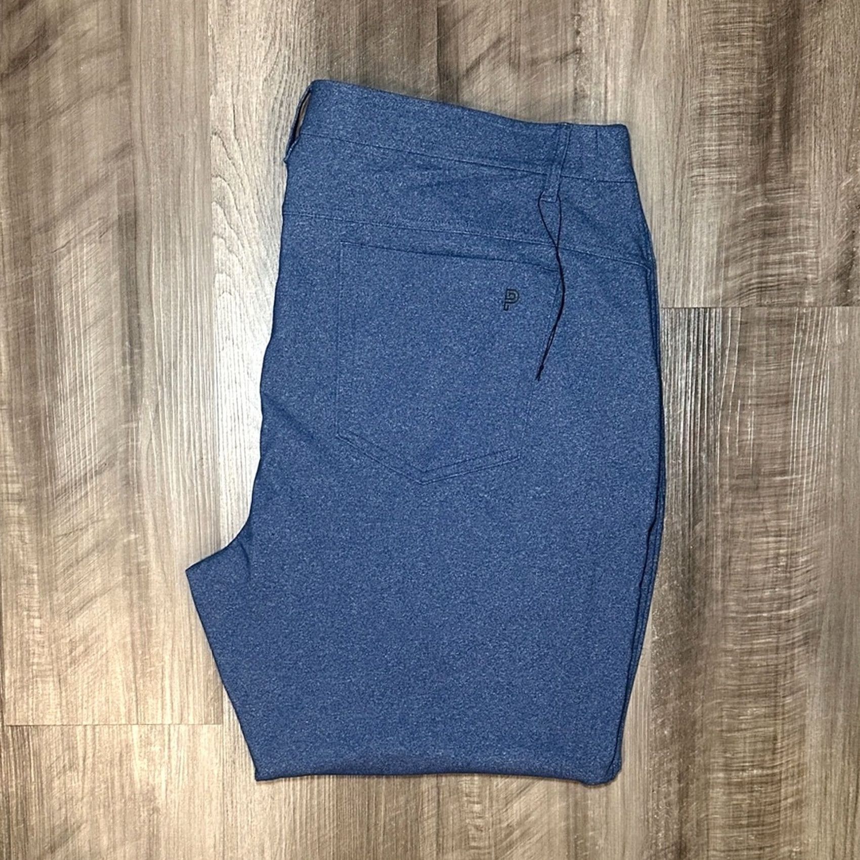 Vintage Public Rec Heather Blue Gamechanger Performance Pants Mens 42 Regular Chino NWOT 28in inseam Size US 42 / EU 58 - 2 Thumbnail