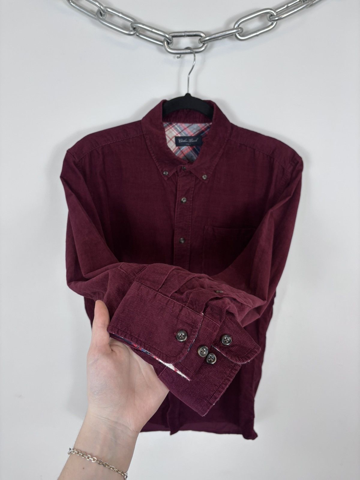 Japanese Brand Clothes Truck Japanese Corduroy Velvet Long Sleeve Shirt Size US L / EU 52-54 / 3 - 8 Thumbnail