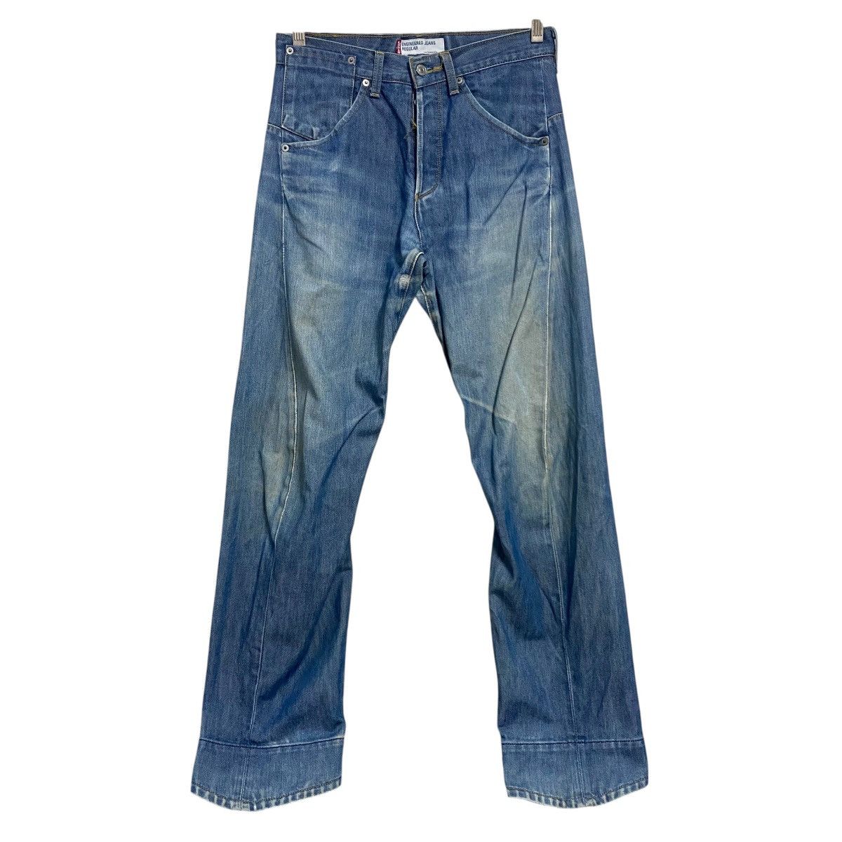 Levi's Vintage Levis Engineered Distressed Jeans Size US 30 / EU 46 - 2 Thumbnail