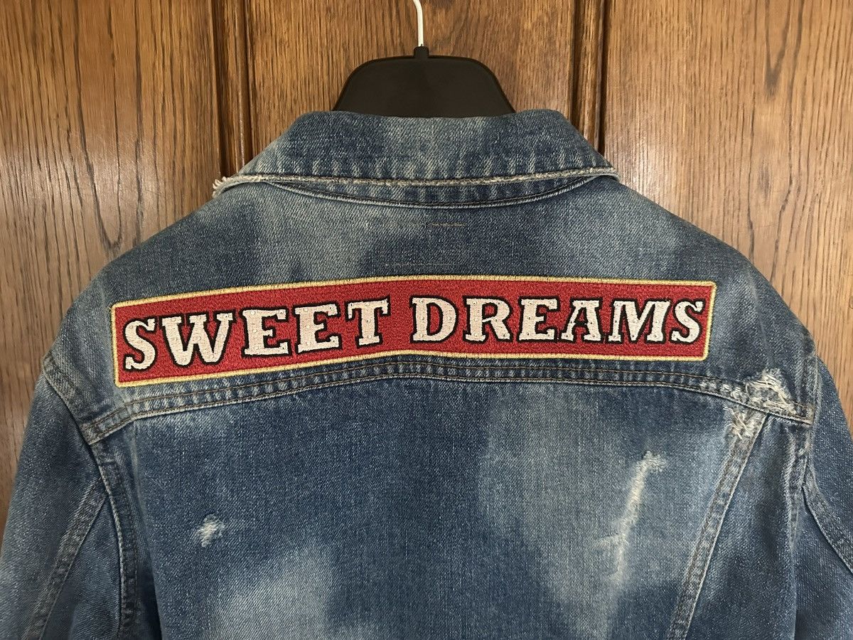 Saint Laurent Paris $1490 SS17 Saint Laurent Sweet Dreams studded denim jacket Size US L / EU 52-54 / 3 - 8 Thumbnail