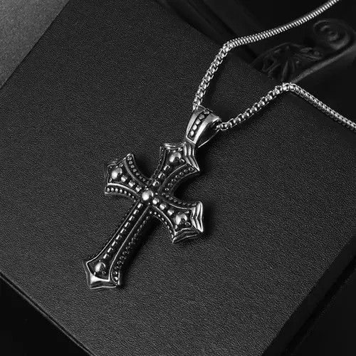 Jewelry Komuro x Honji Cross Gothic Punk Rock Style Chain Necklace Size ONE SIZE - 5 Thumbnail