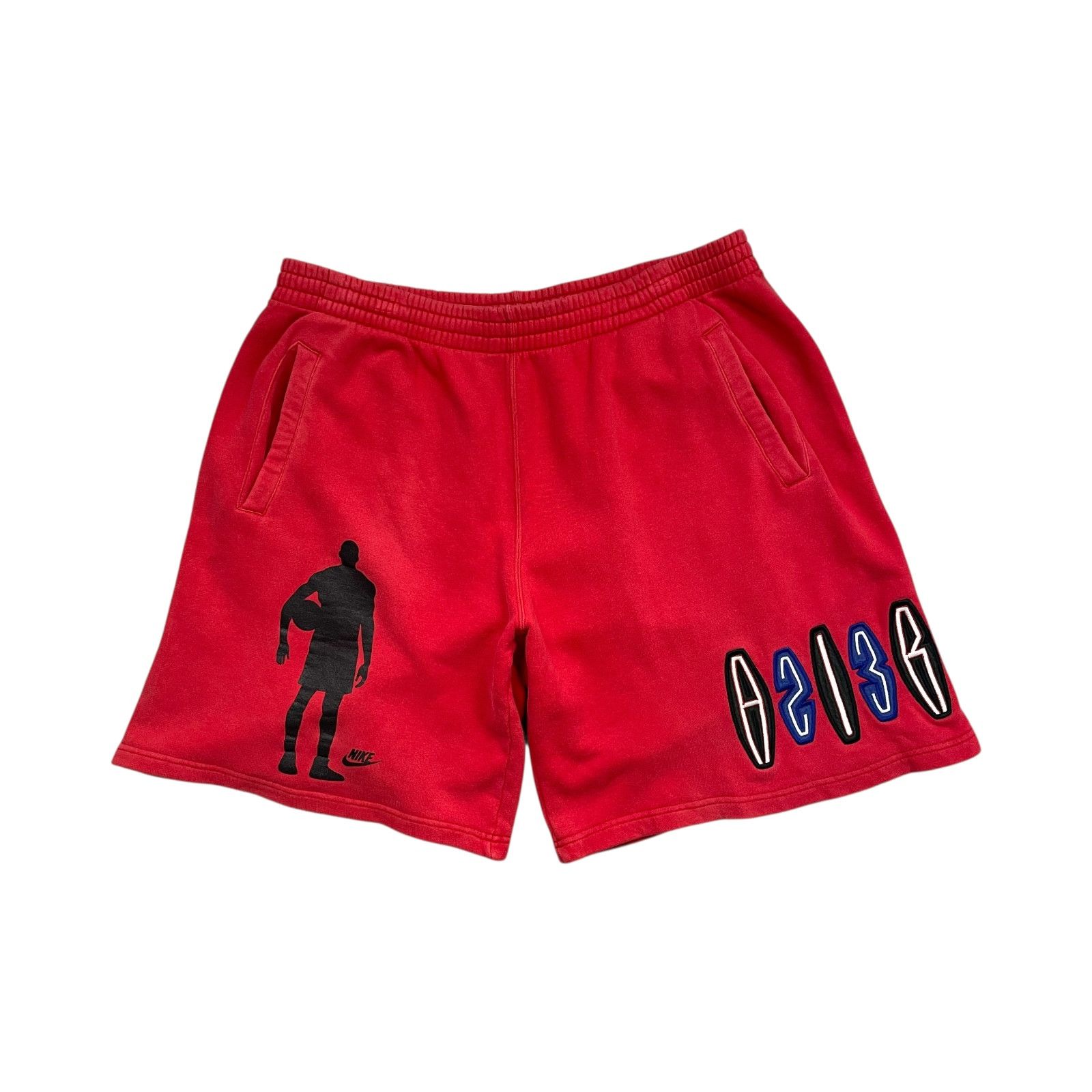 Nike RARE VTG 90s AIR JORDAN #23 SWEAT SHORTS PANTS RED Sz XL Size US 34 / EU 50 - 1 Thumbnail