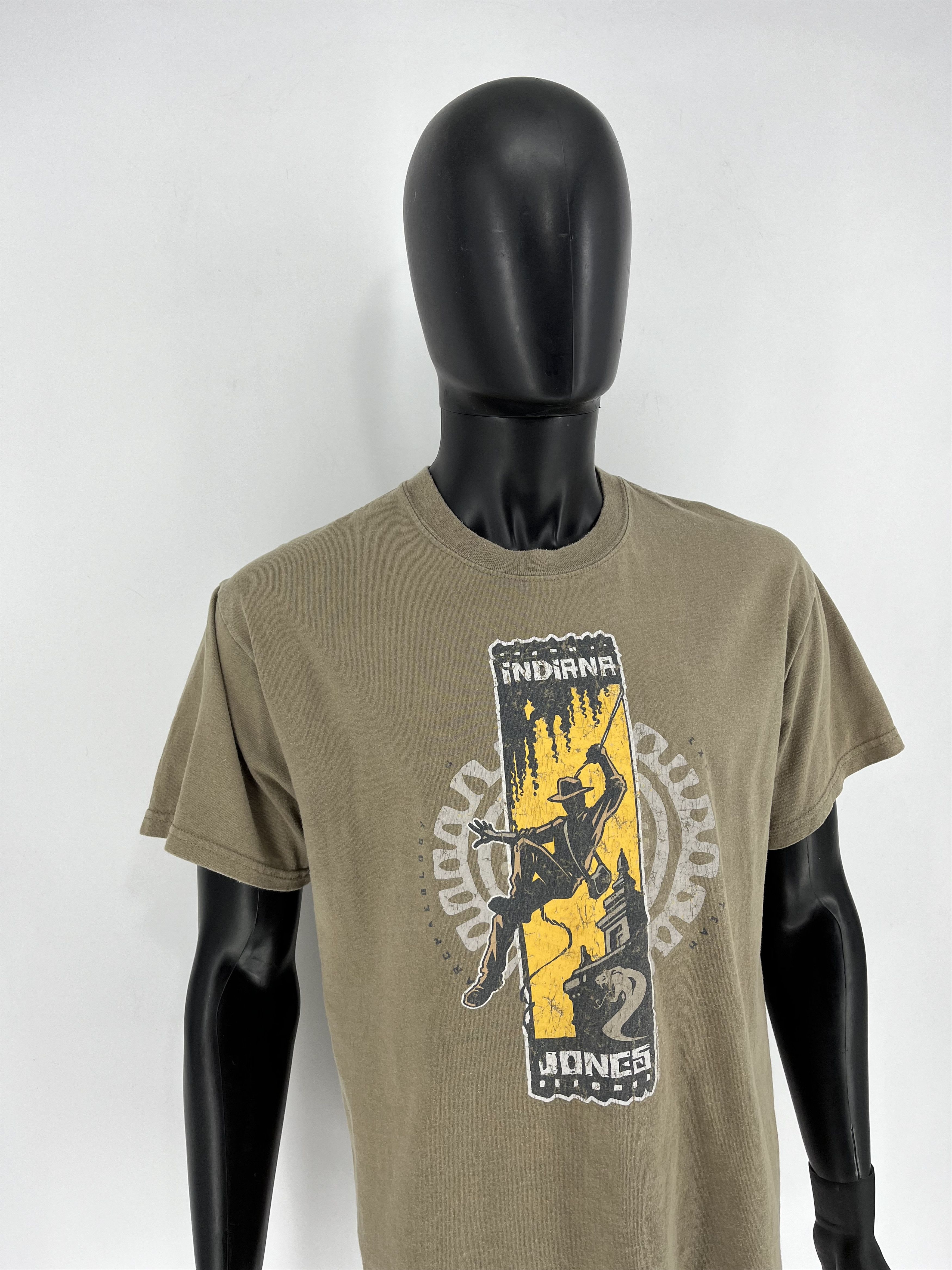 Vintage T-shirt Vintage Y2K 2002 Indiana Jones Size US XL / EU 56 / 4 - 3 Thumbnail