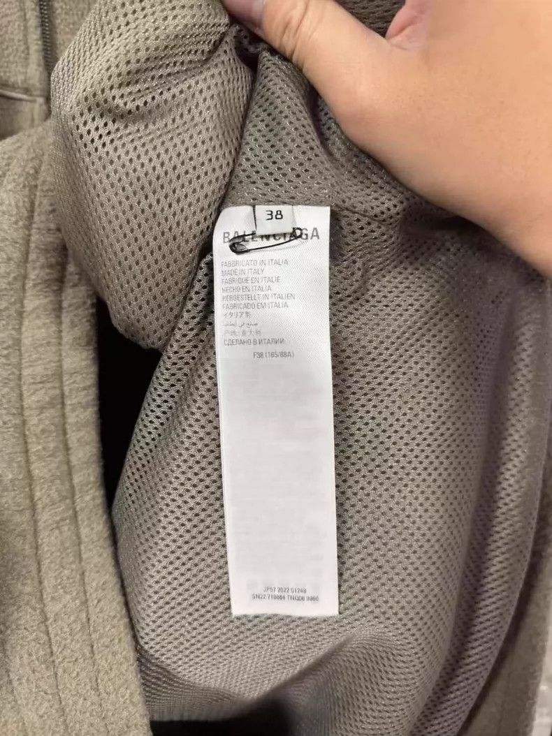 Balenciaga Balenciaga size 38 SPORTY B embroidered polar fleece zip j Size US XXS / EU 40 - 5 Thumbnail