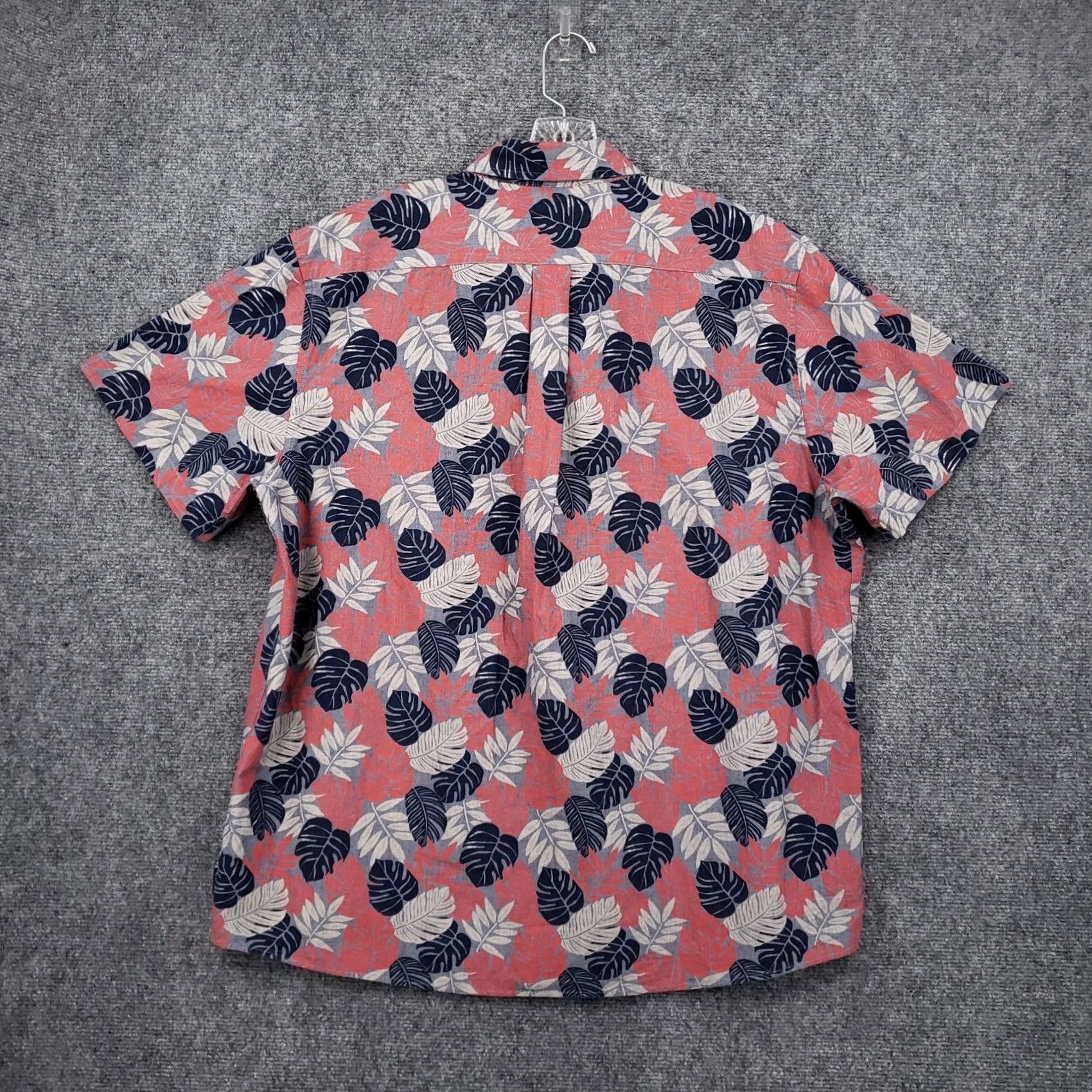 Vintage Rowm Button-Up Shirt Mens XL Red Hawaiian Floral Short Sleeve Pocket Shirt Size US XL / EU 56 / 4 - 2 Thumbnail