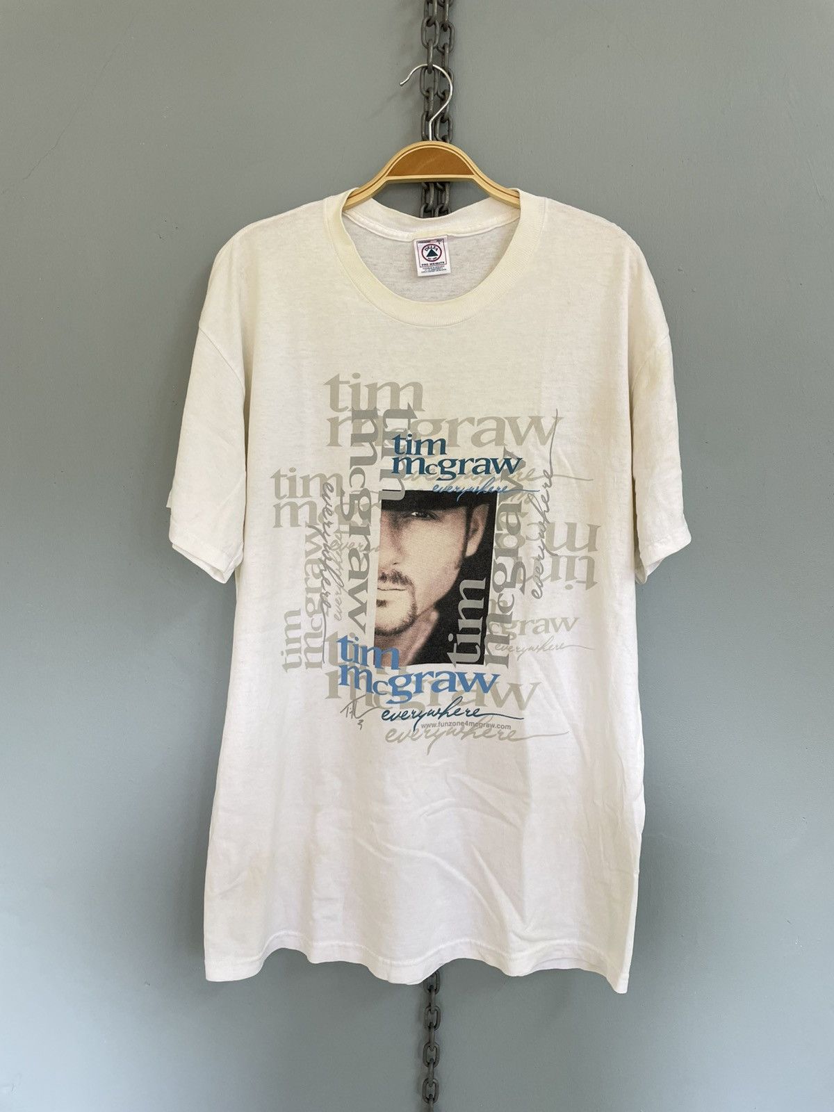 Band Tees Vintage 90s Tim Mcgrow everywhere country music t shrt Size US L / EU 52-54 / 3 - 1 Thumbnail