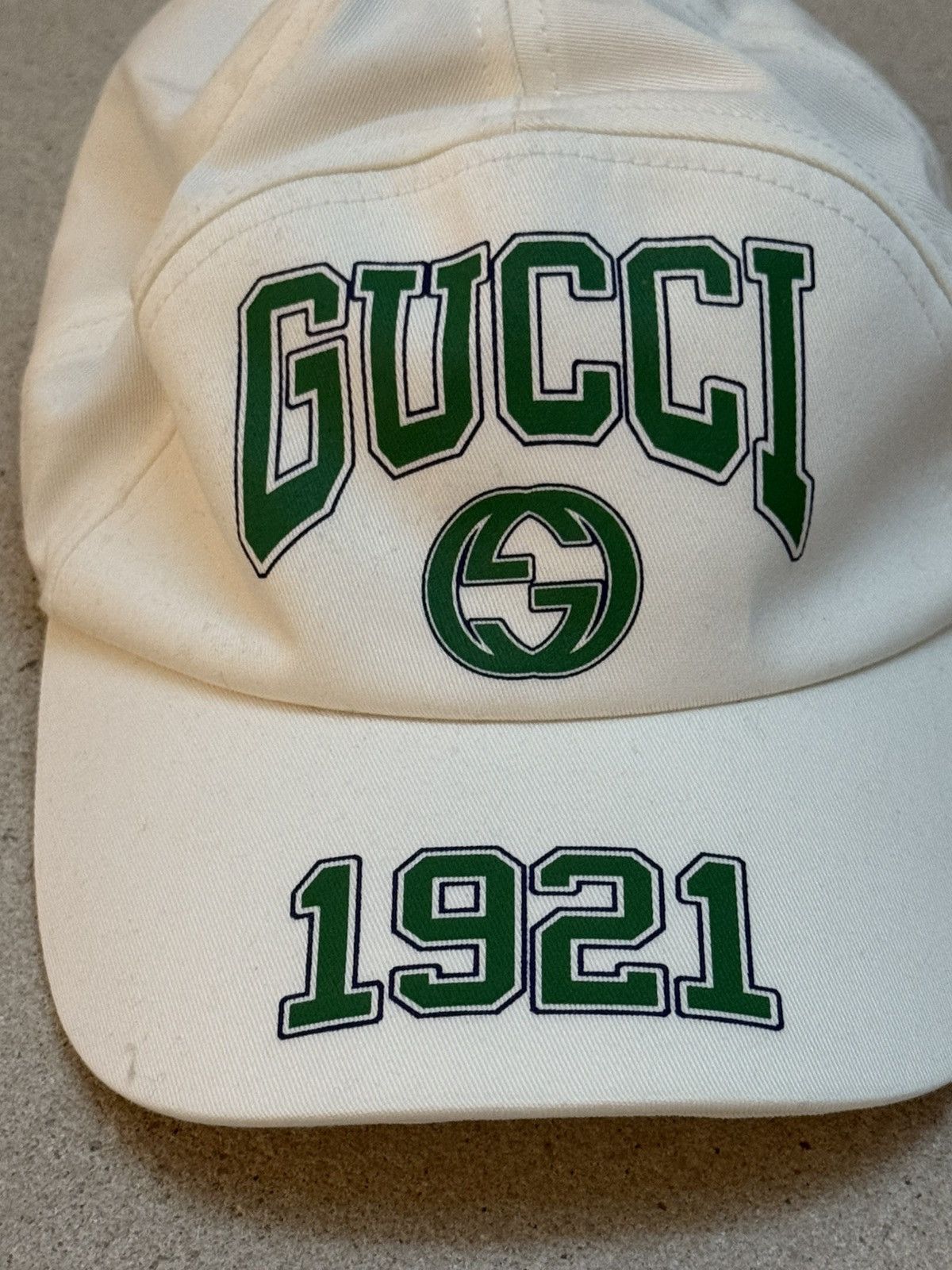 Gucci Gucci 1921 Monogram Cap Size ONE SIZE - 2 Thumbnail