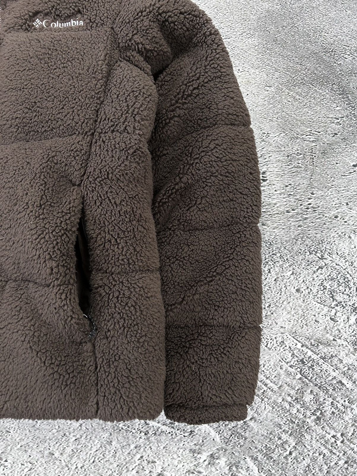 Columbia Columbia down jacket puffect teddy sherpa fleece brown Size US S / EU 44-46 / 1 - 3 Thumbnail