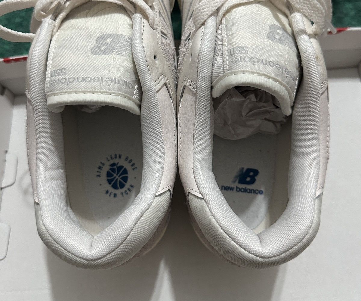 Aime Leon Dore × New Balance ALD NB P550 in White/Taupe Size US 9 / EU 42 - 7 Thumbnail