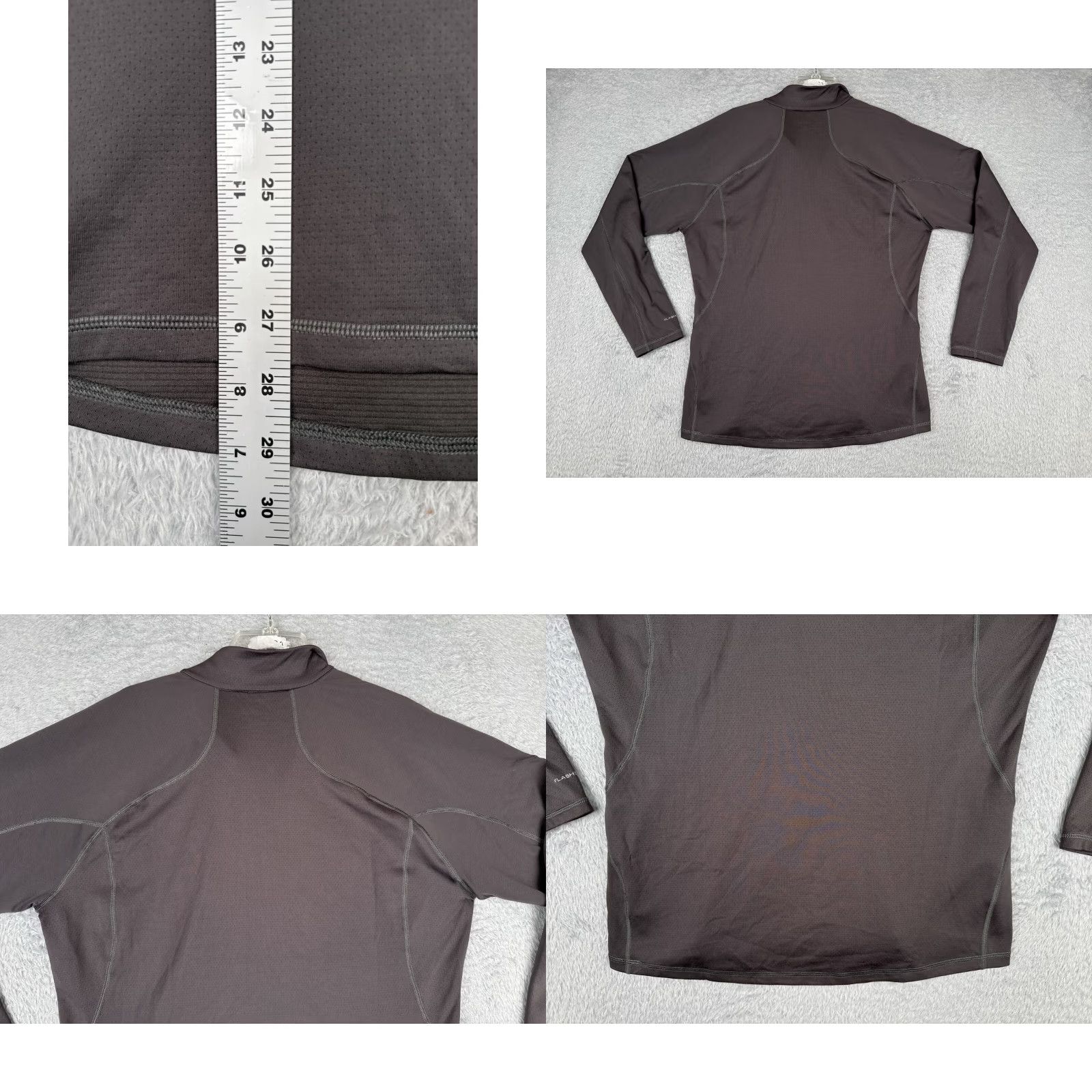 The North Face The North Face Sweater Men Large Gray Lightweight Flashdry 1/4 Zip Polyester Size US L / EU 52-54 / 3 - 9 Thumbnail