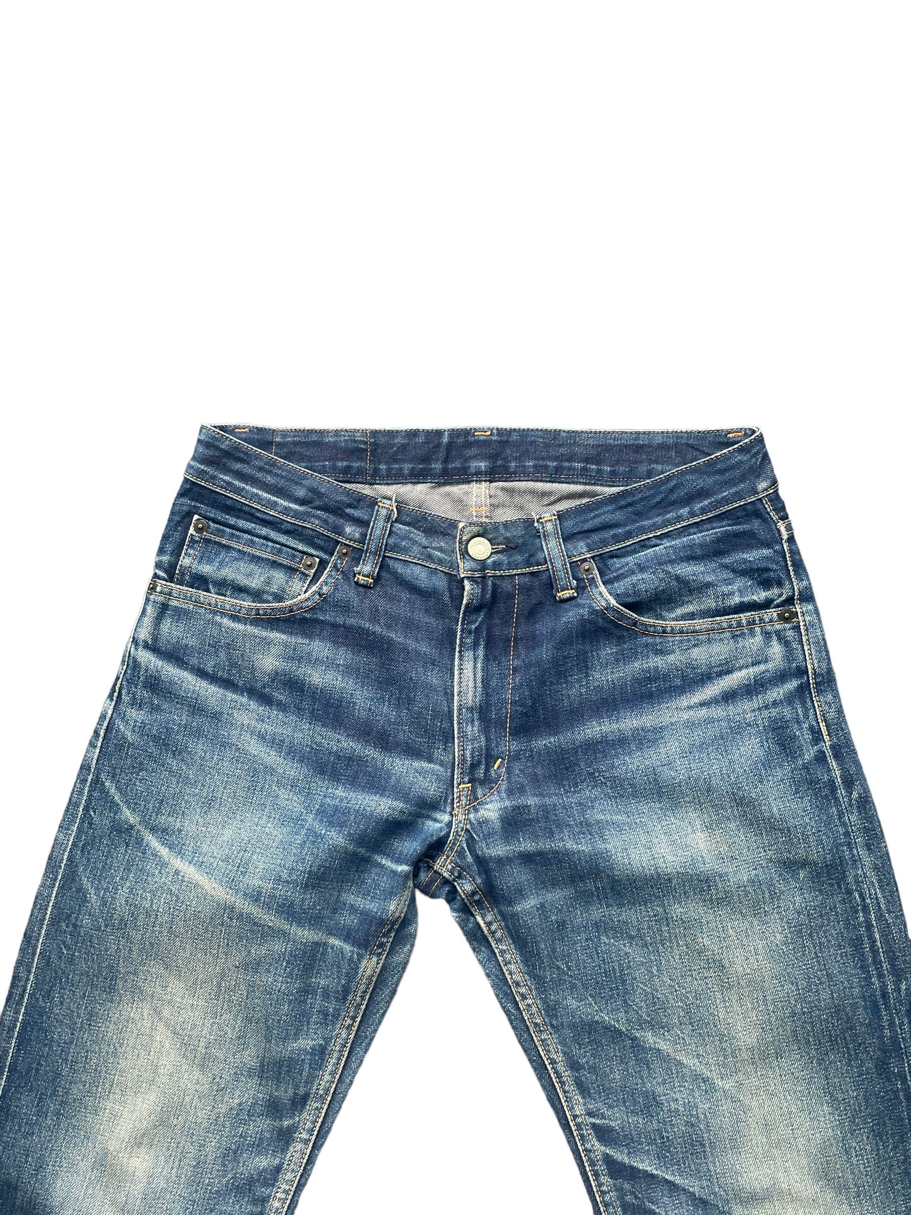 HRMTG Vintage HRM Selvedge Distresed Denim Size US 33 - 3 Thumbnail